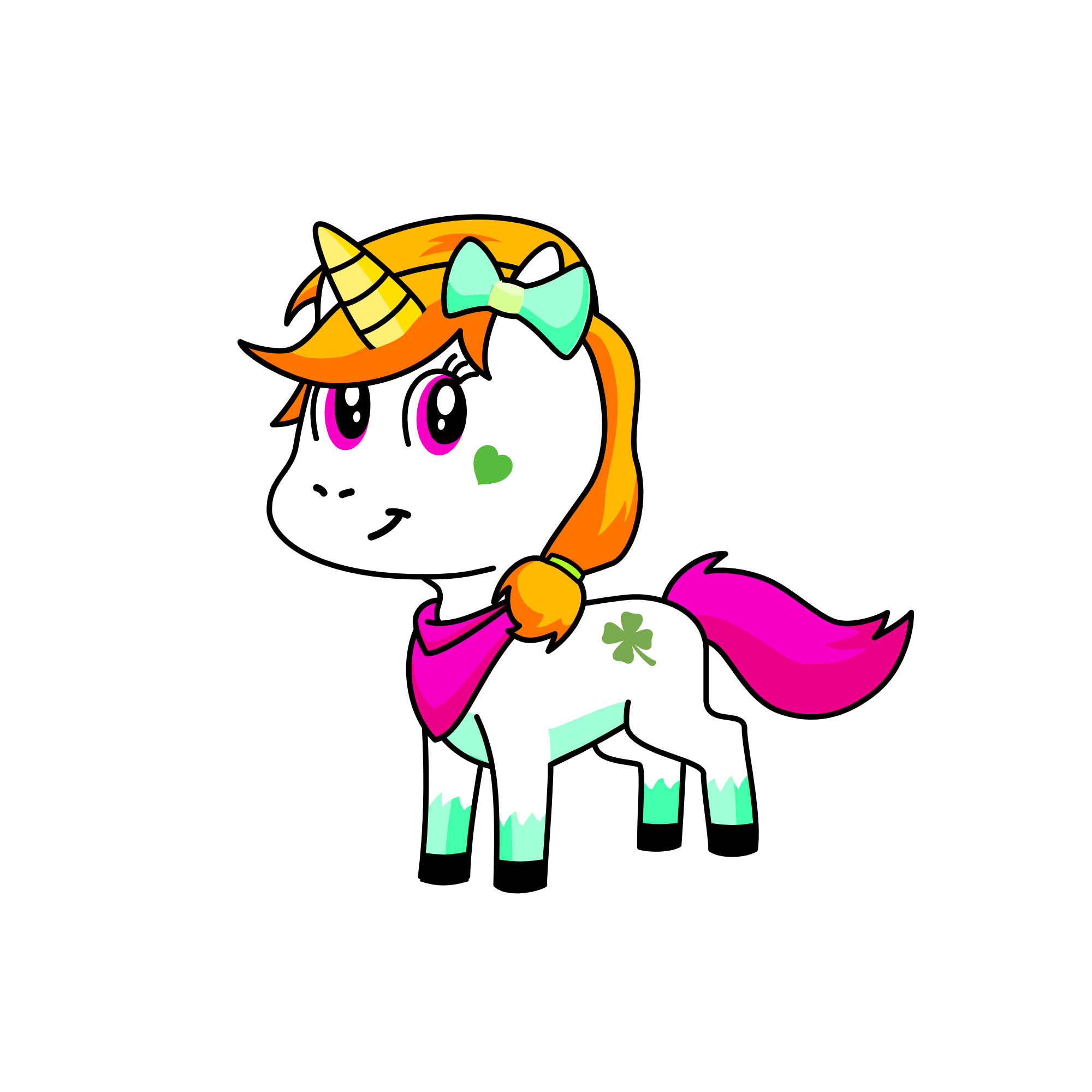 Belly, the unicorn
