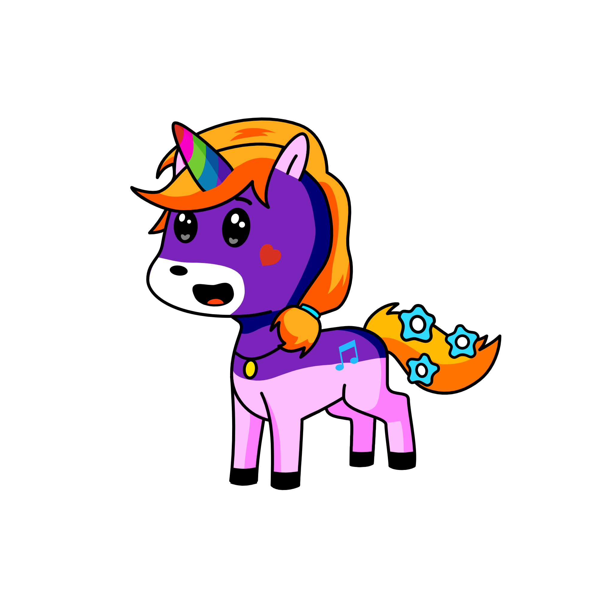 bunny, the unicorn
