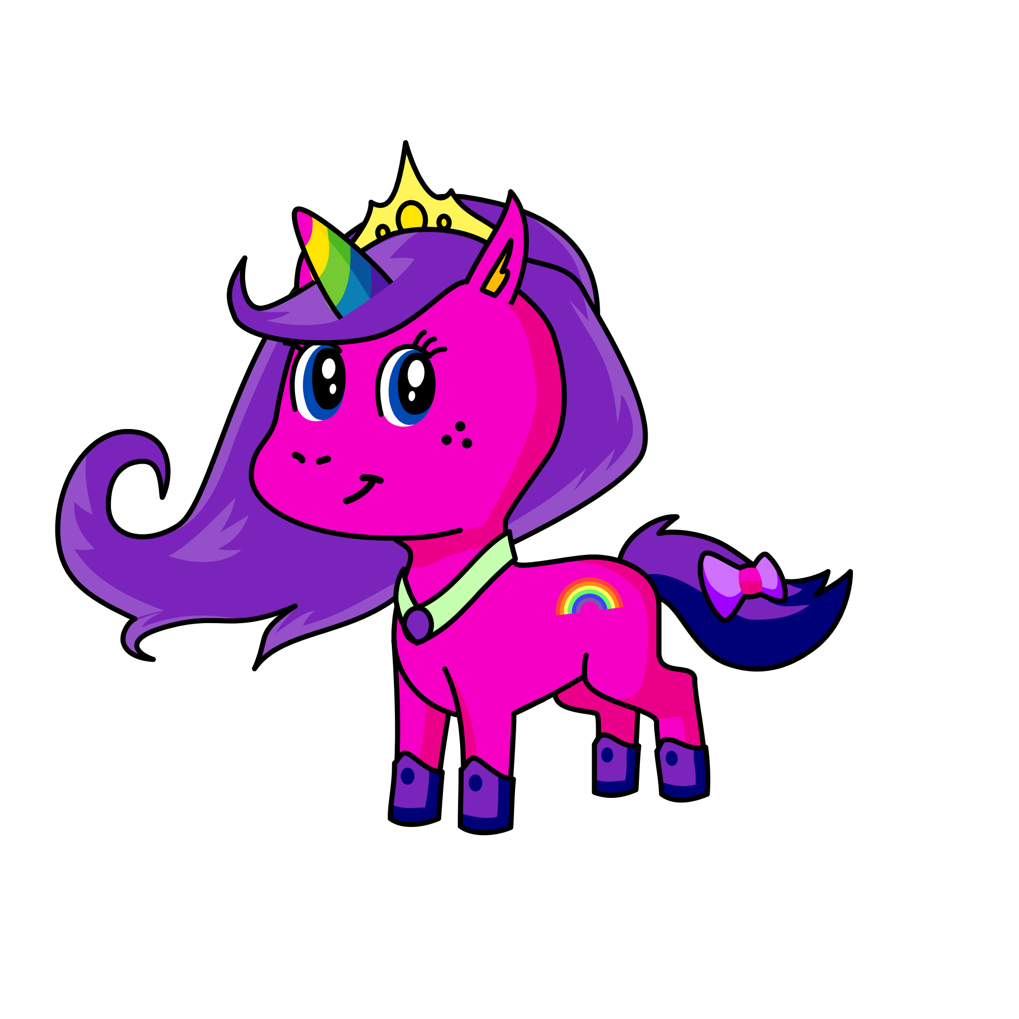 Hottie , the unicorn