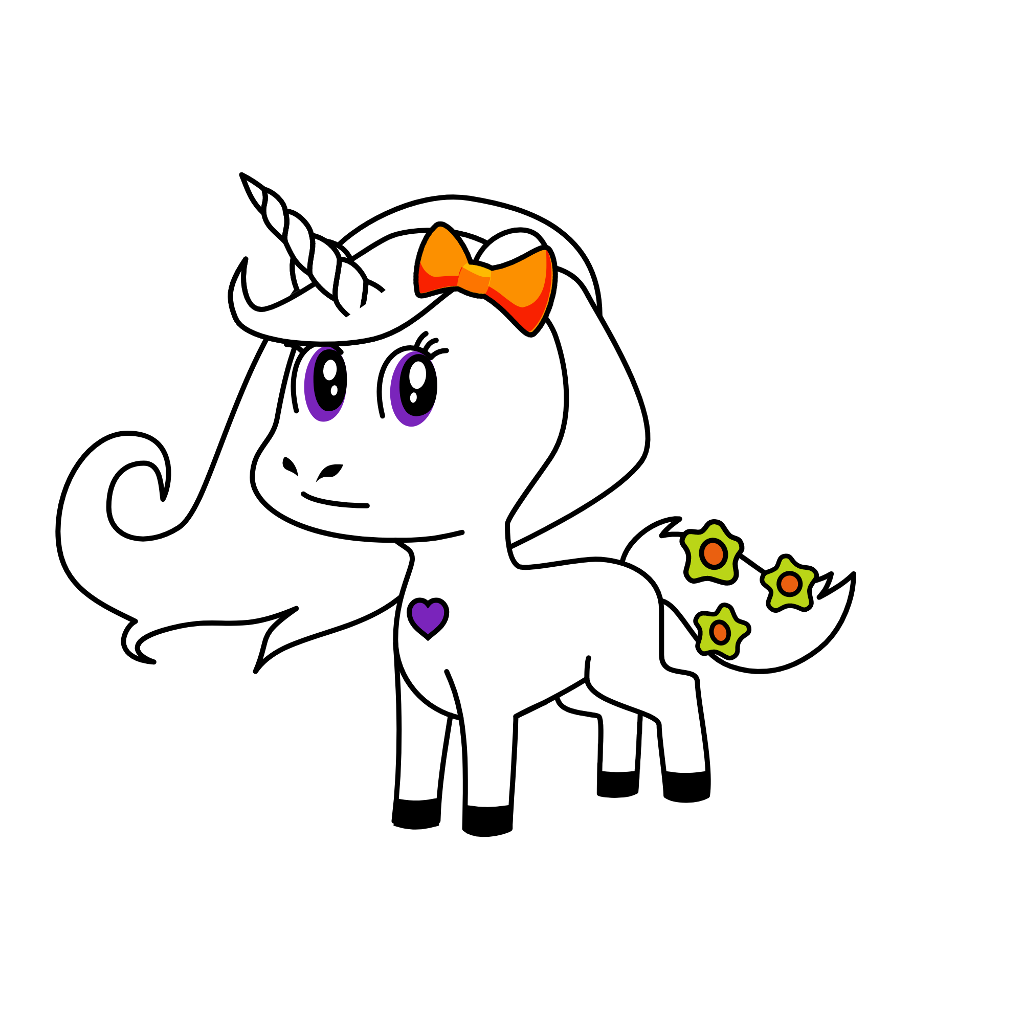 lovey unicrns, the unicorn