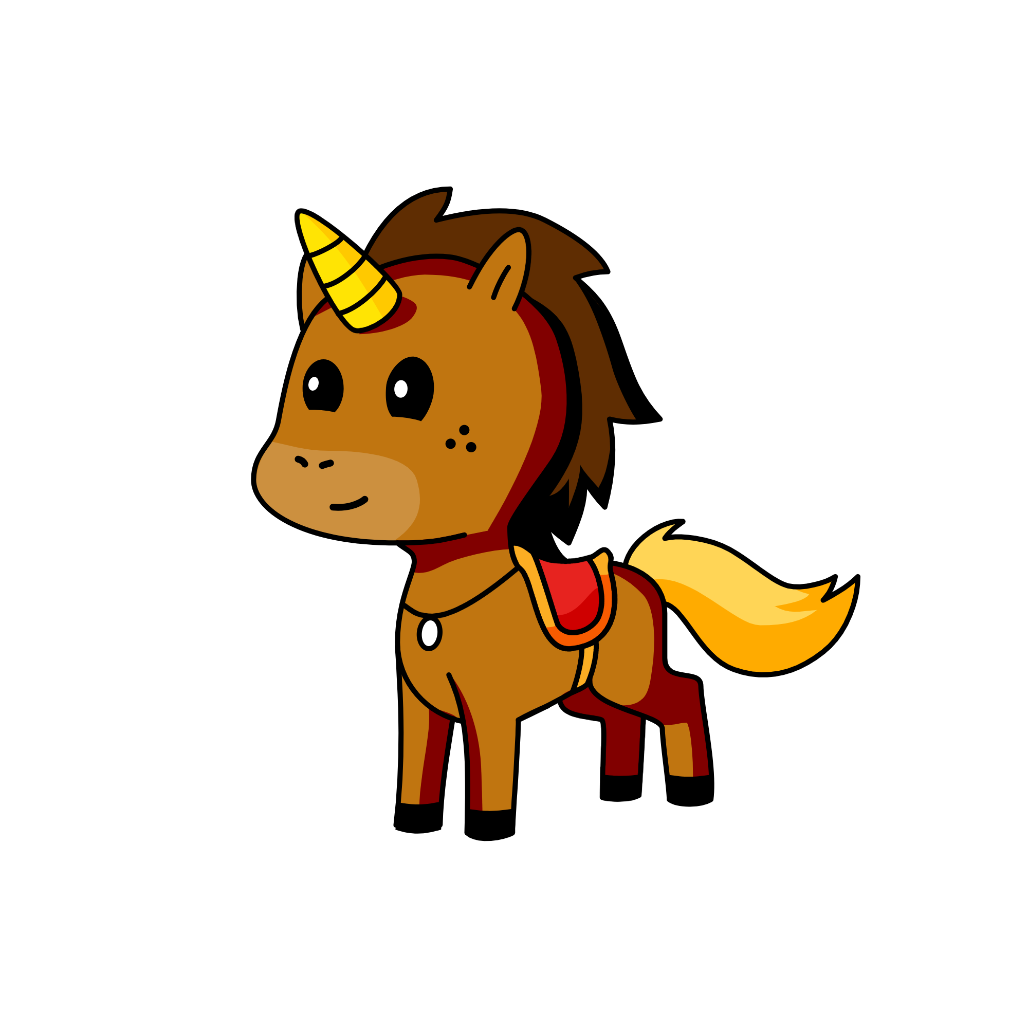 Ready to Ride, the unicorn