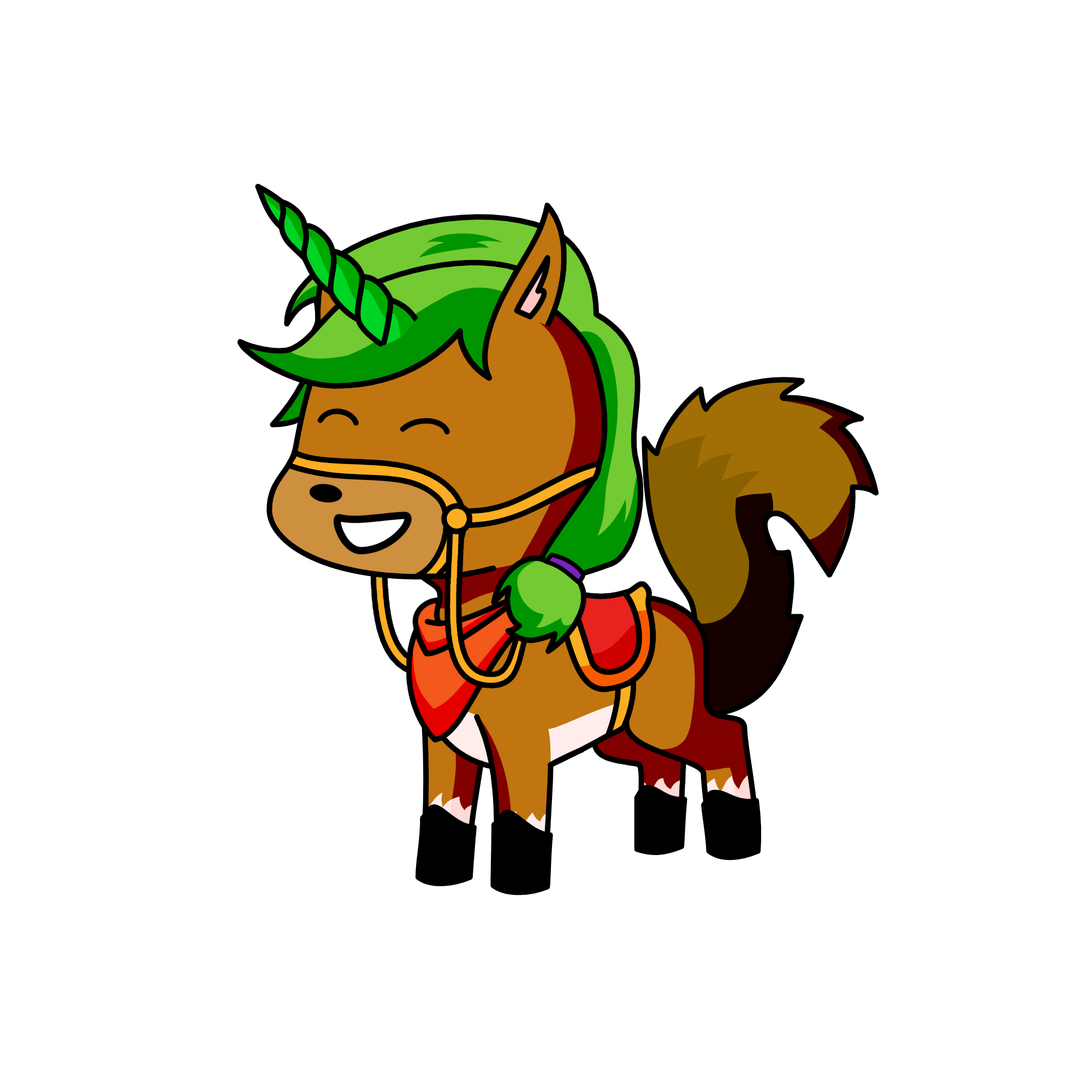 Goin' West, the unicorn
