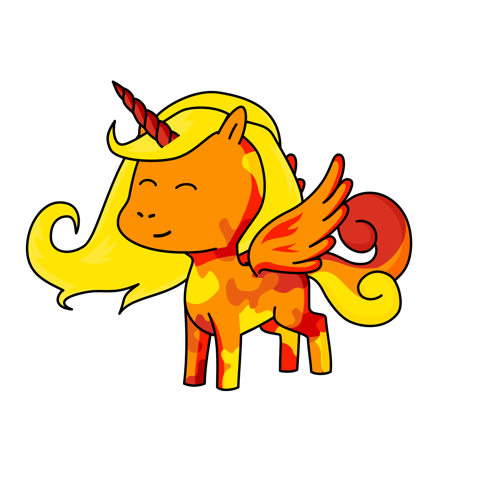 fire, the unicorn