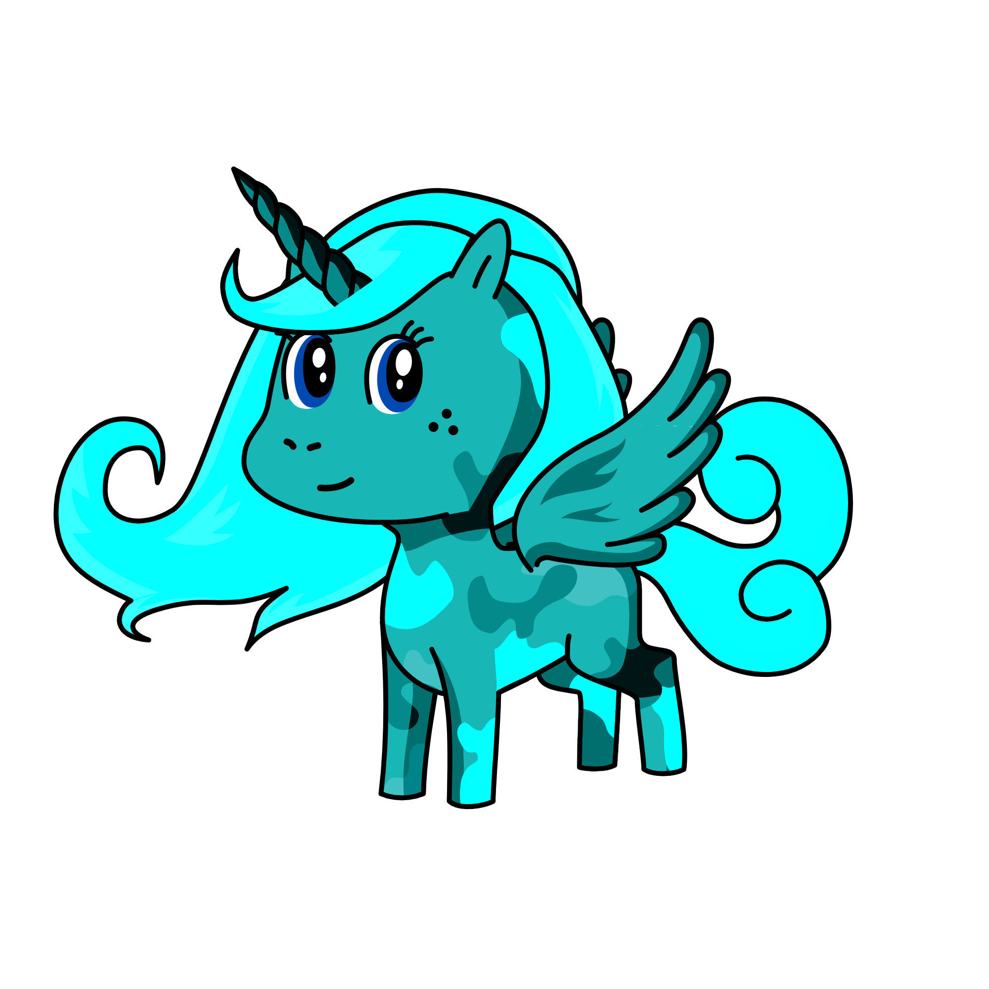 water (fire's sister), the unicorn