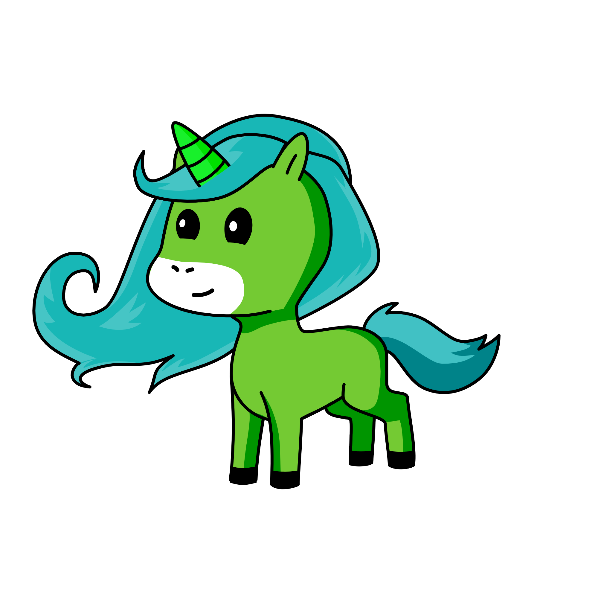 GS 1, the unicorn