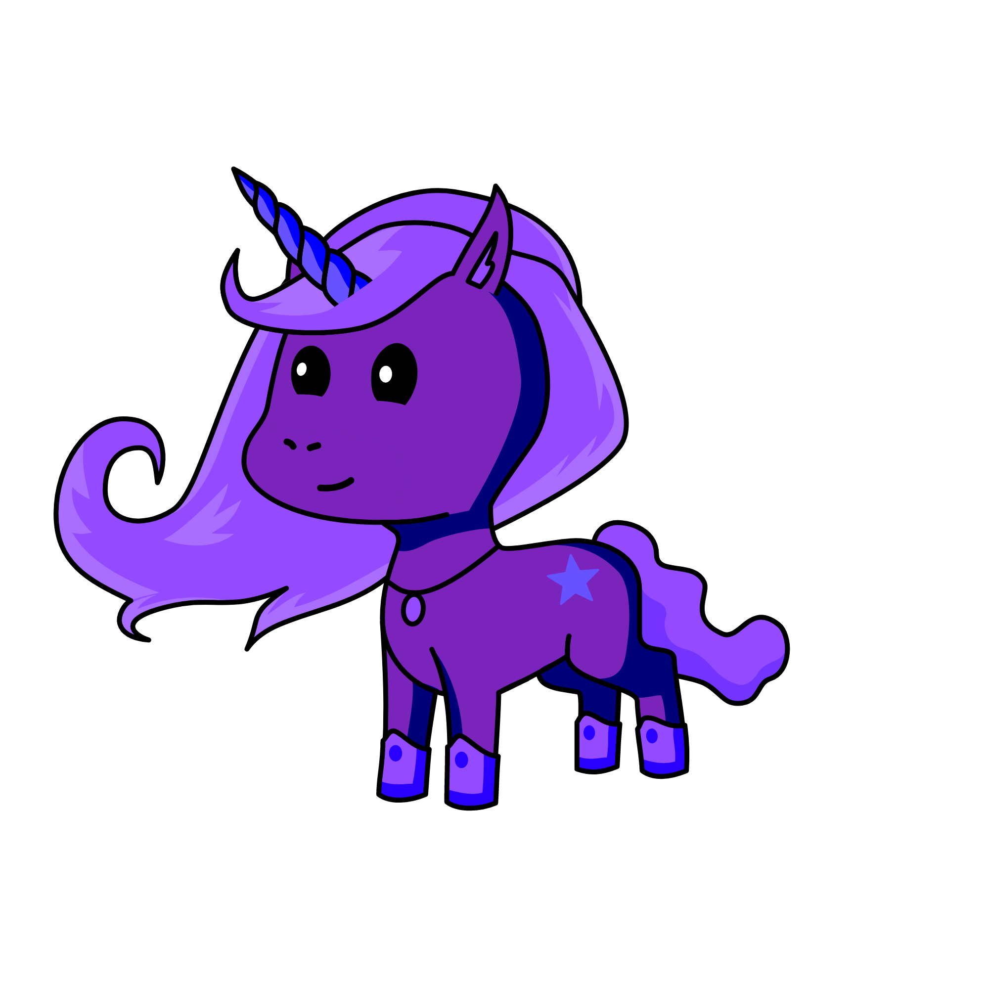 moon, the unicorn