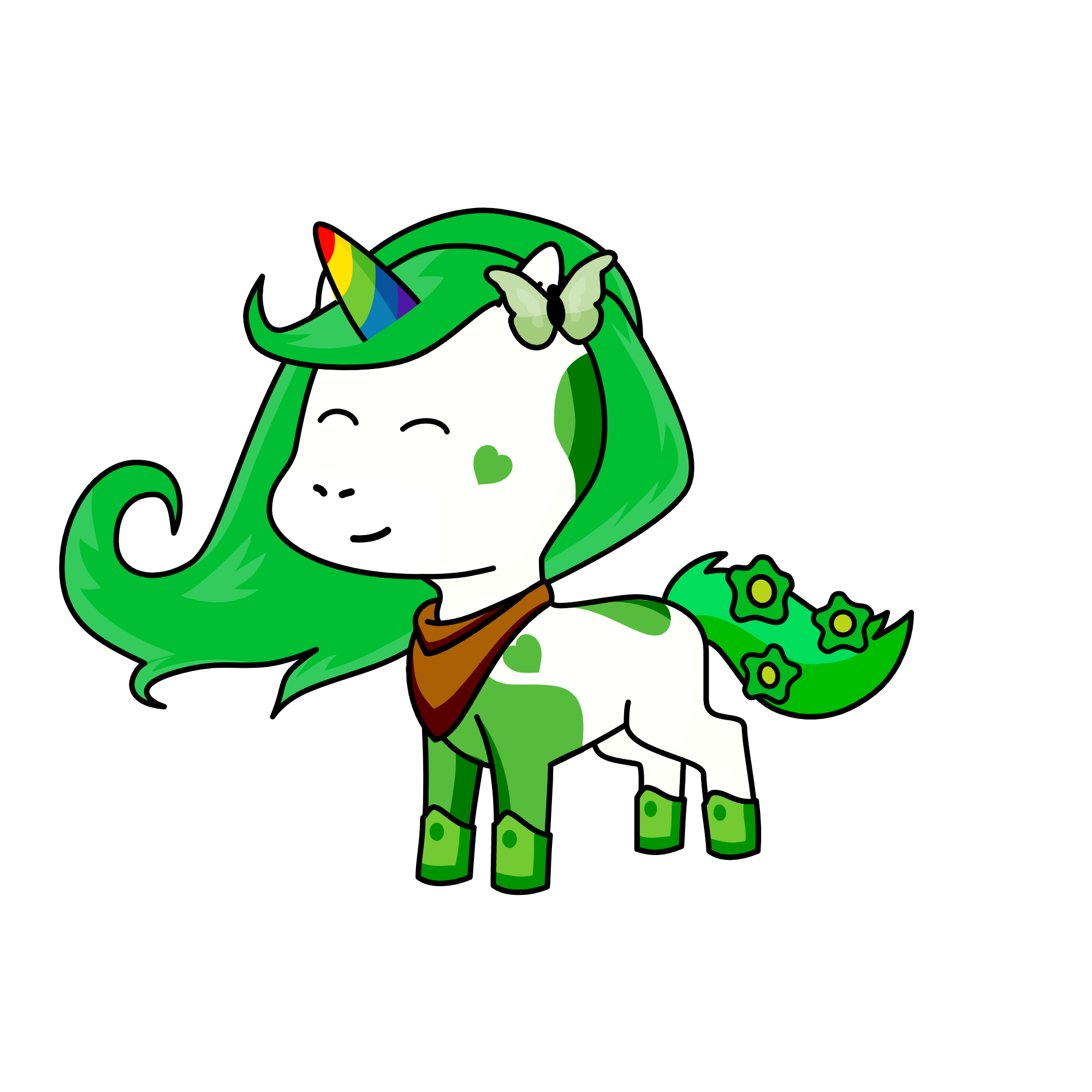 Epic Girl Scout!, the unicorn