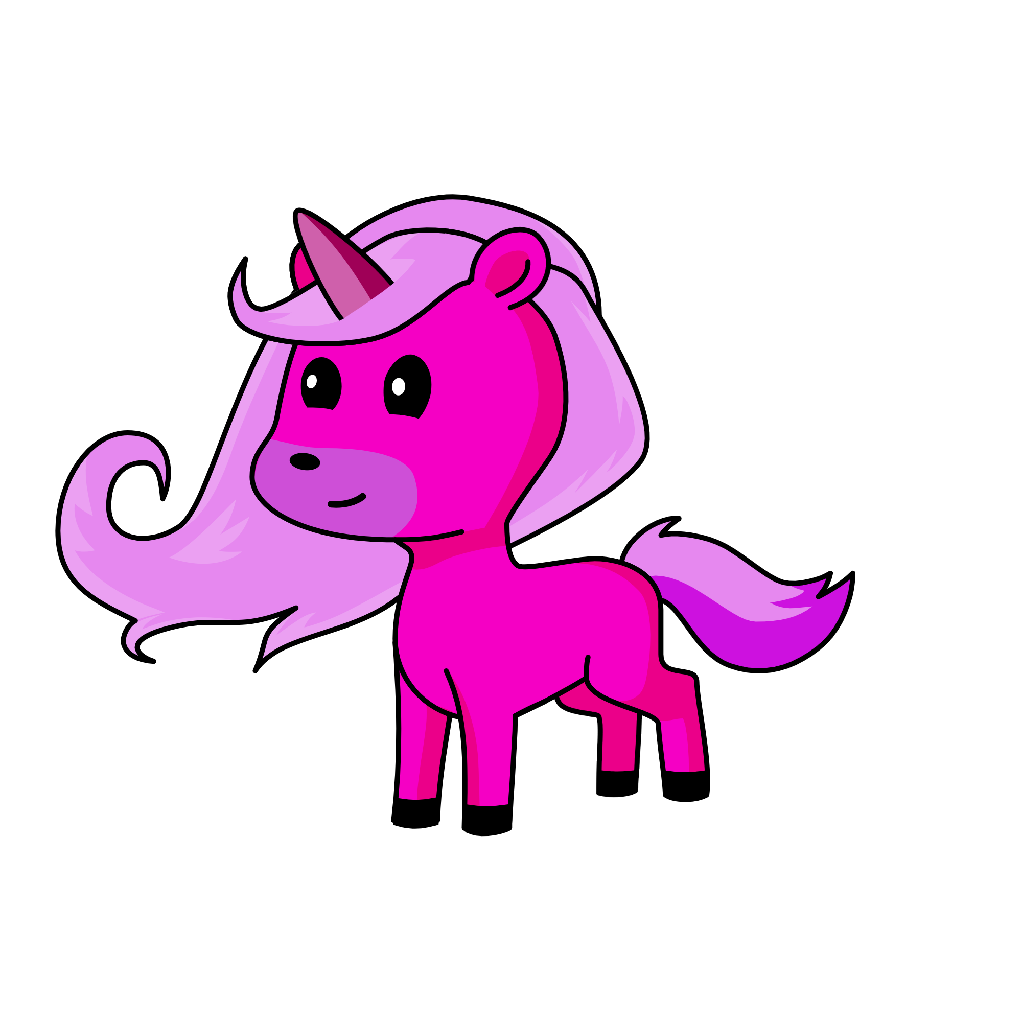mom love, the unicorn