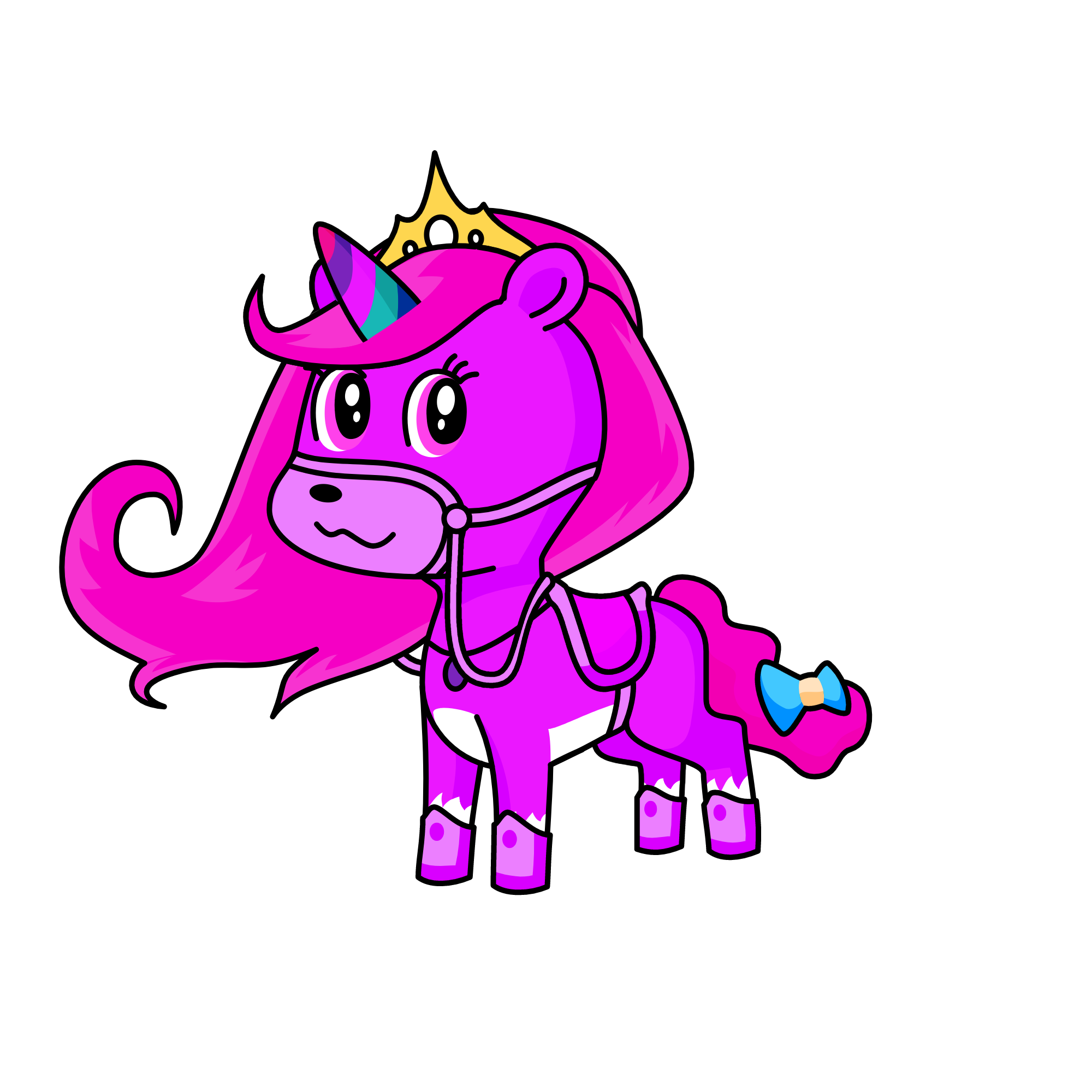 queen sparkle, the unicorn