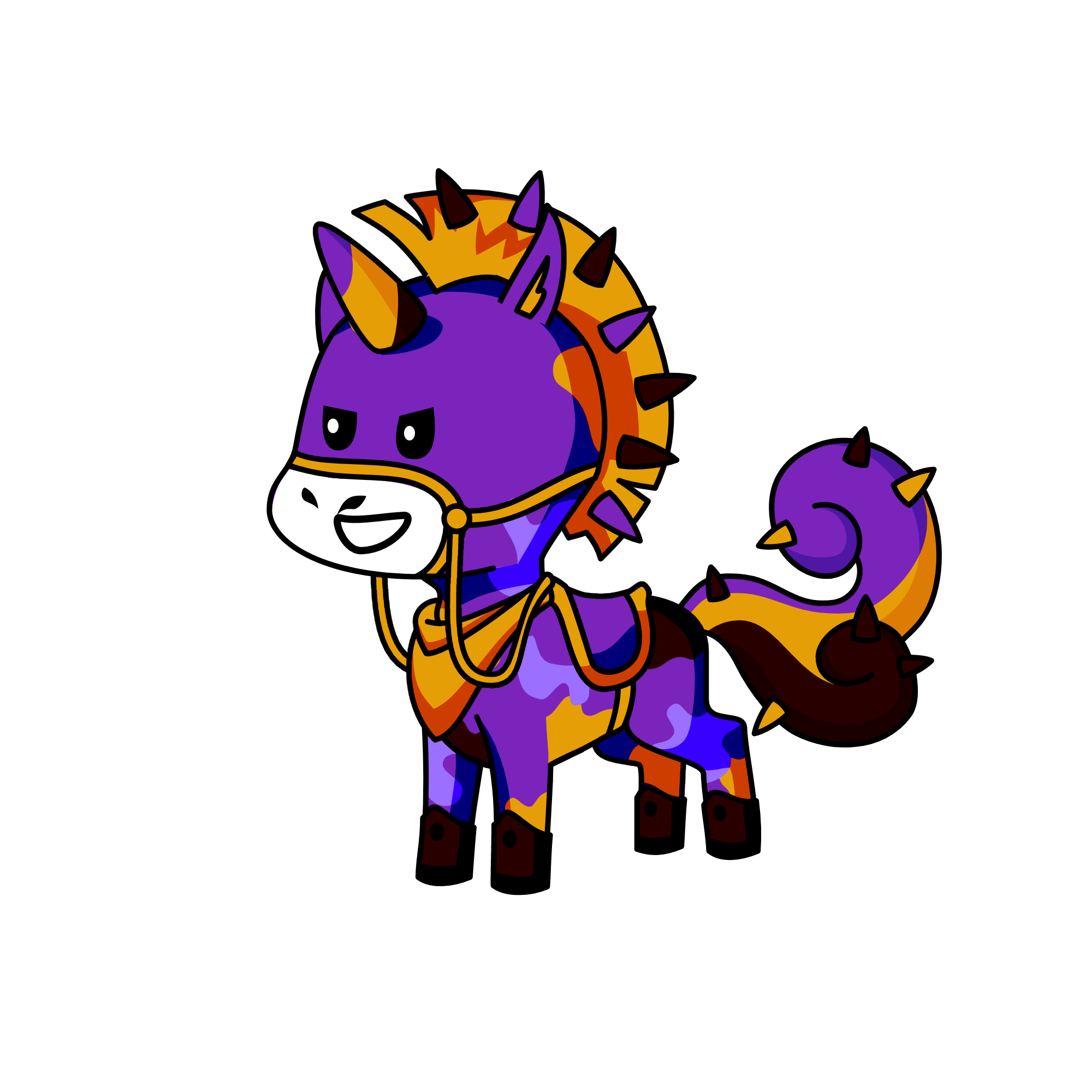 Halloween, the unicorn