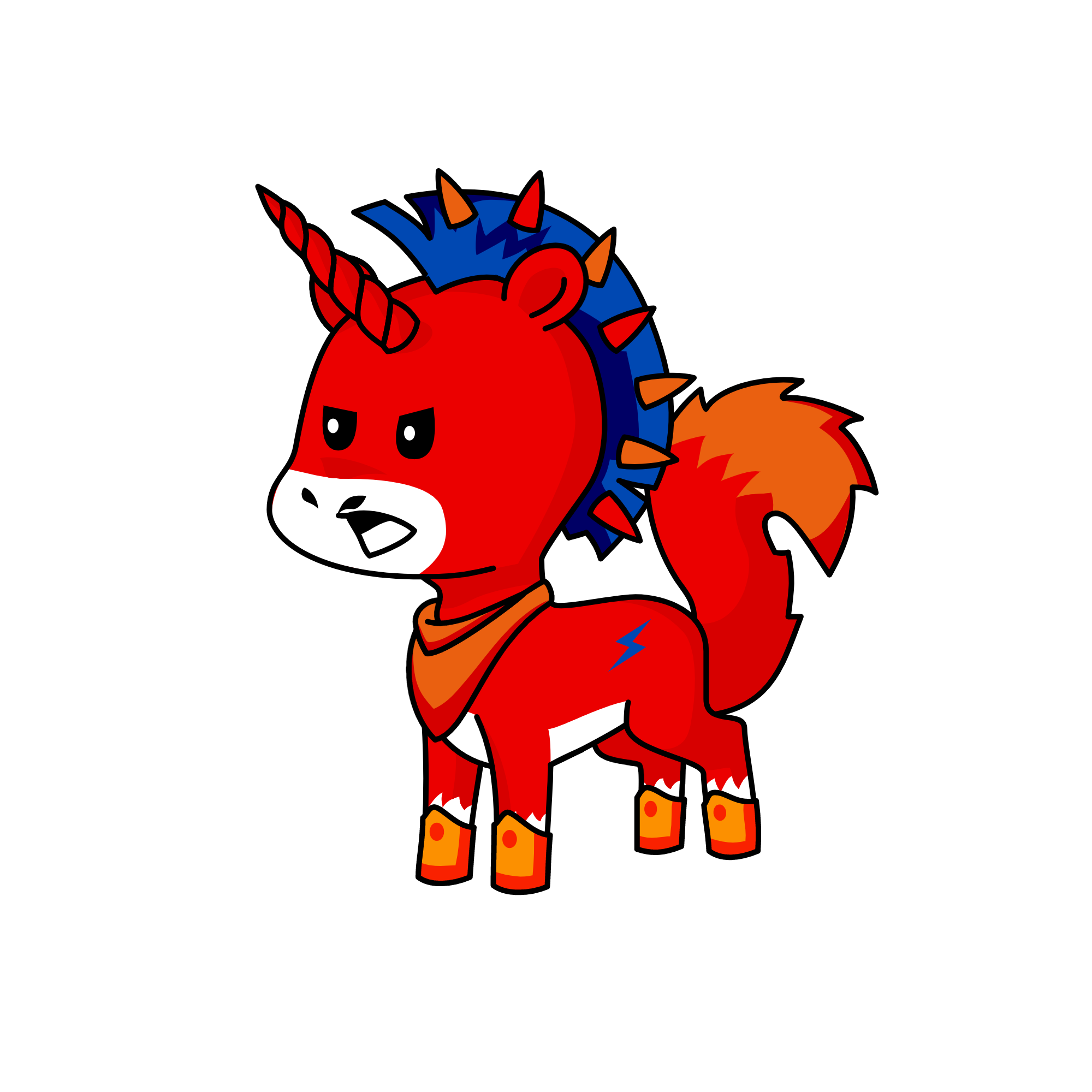 king connor, the unicorn