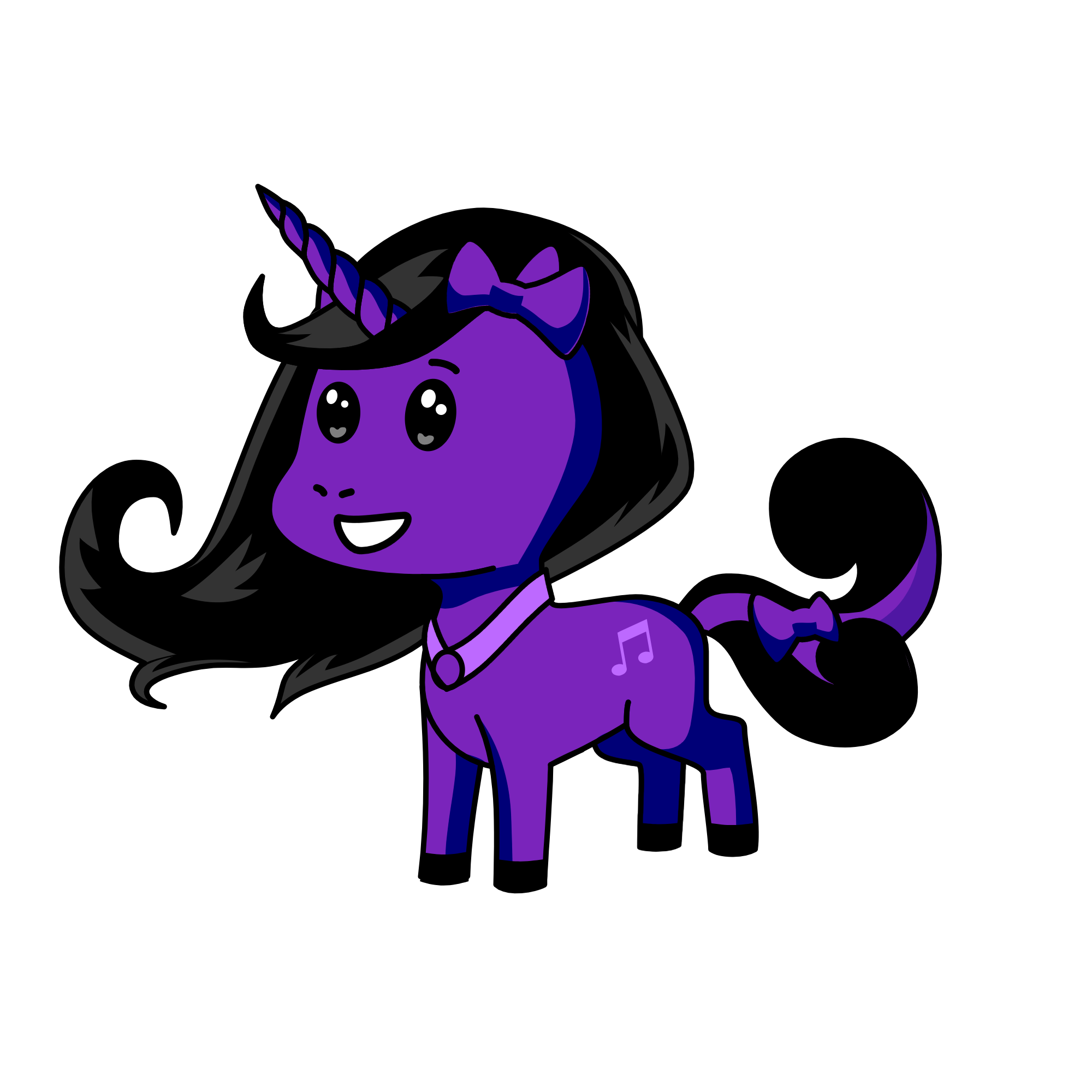 Aphmau unicorn, the unicorn
