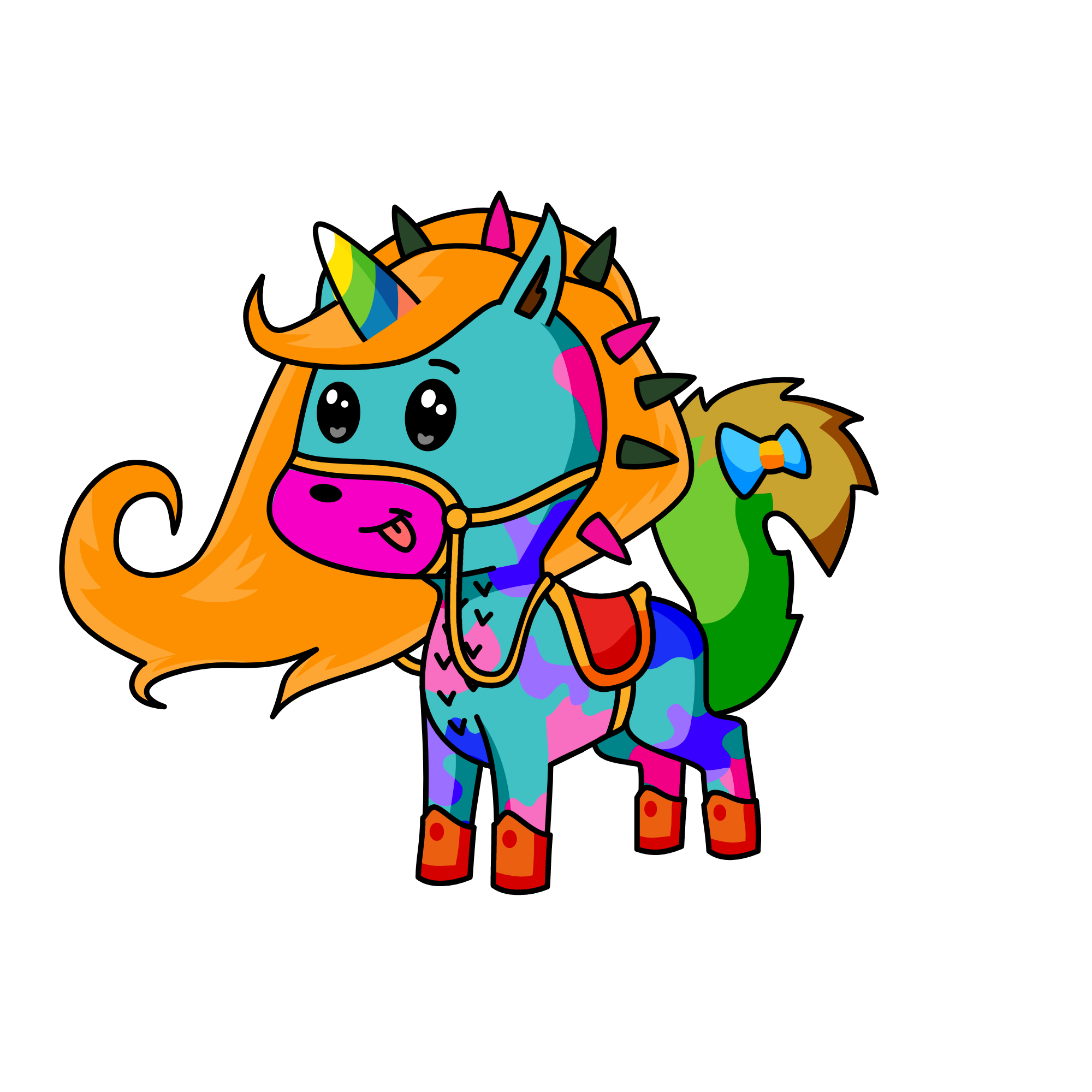 rache, the unicorn