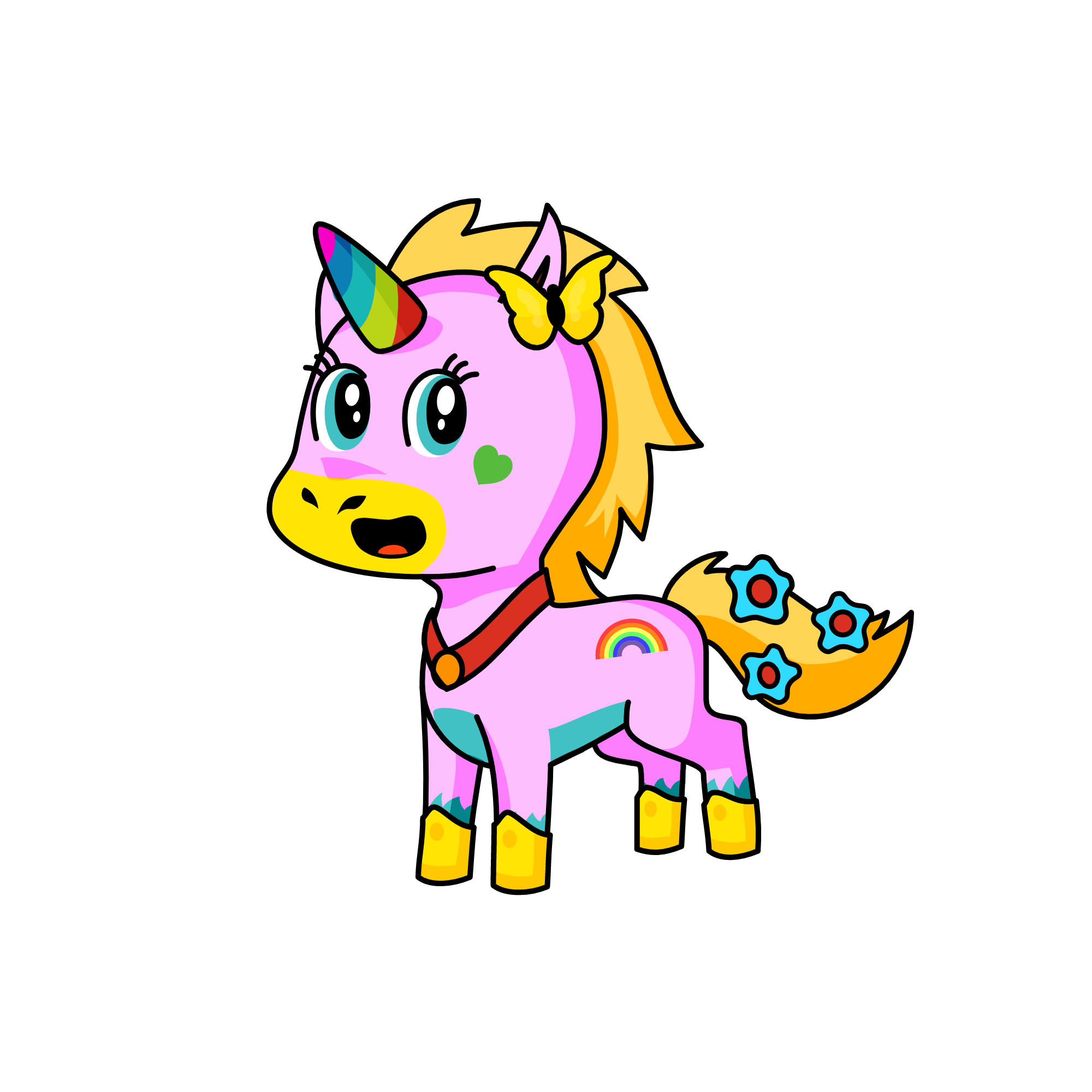 vanessa, the unicorn