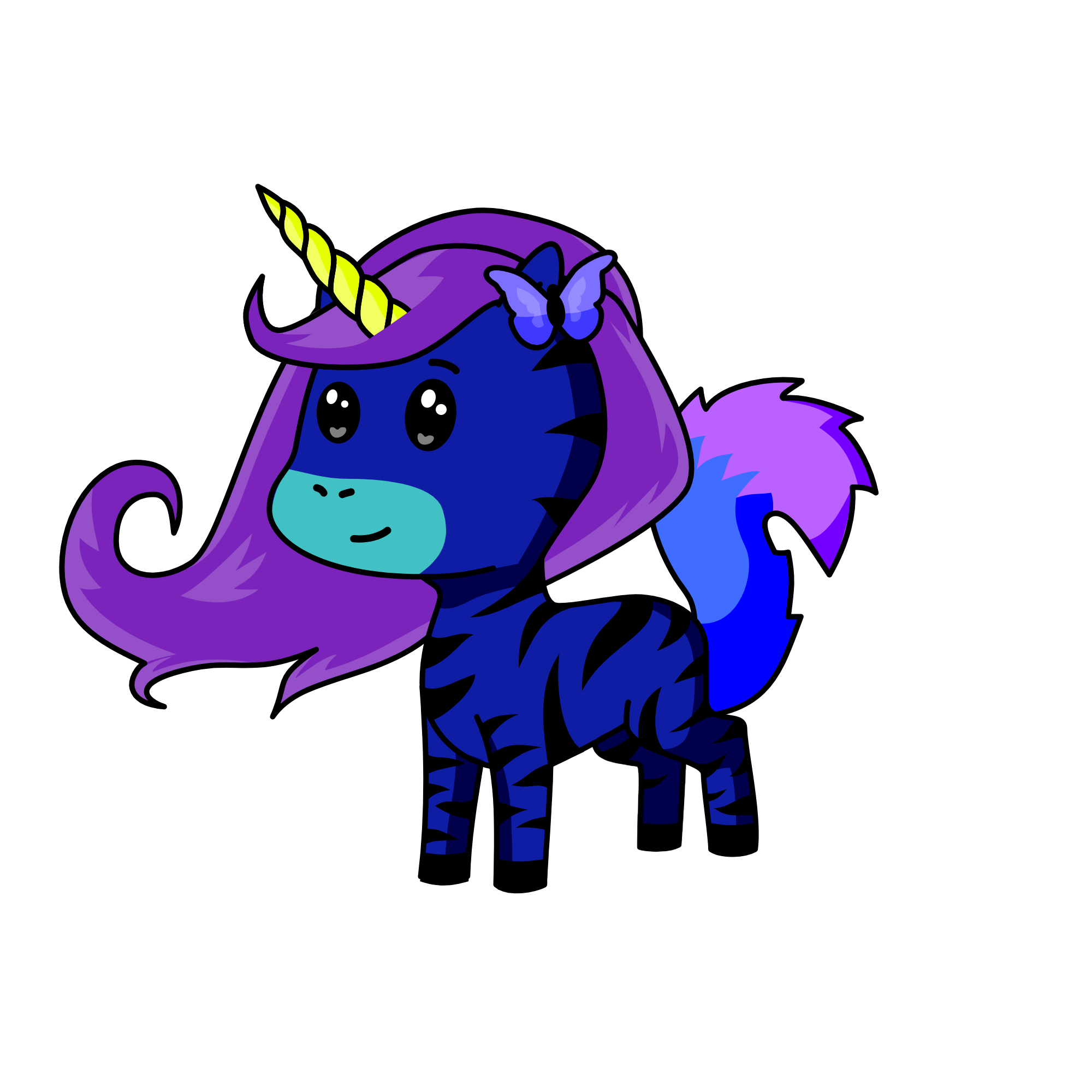 Masher, the unicorn