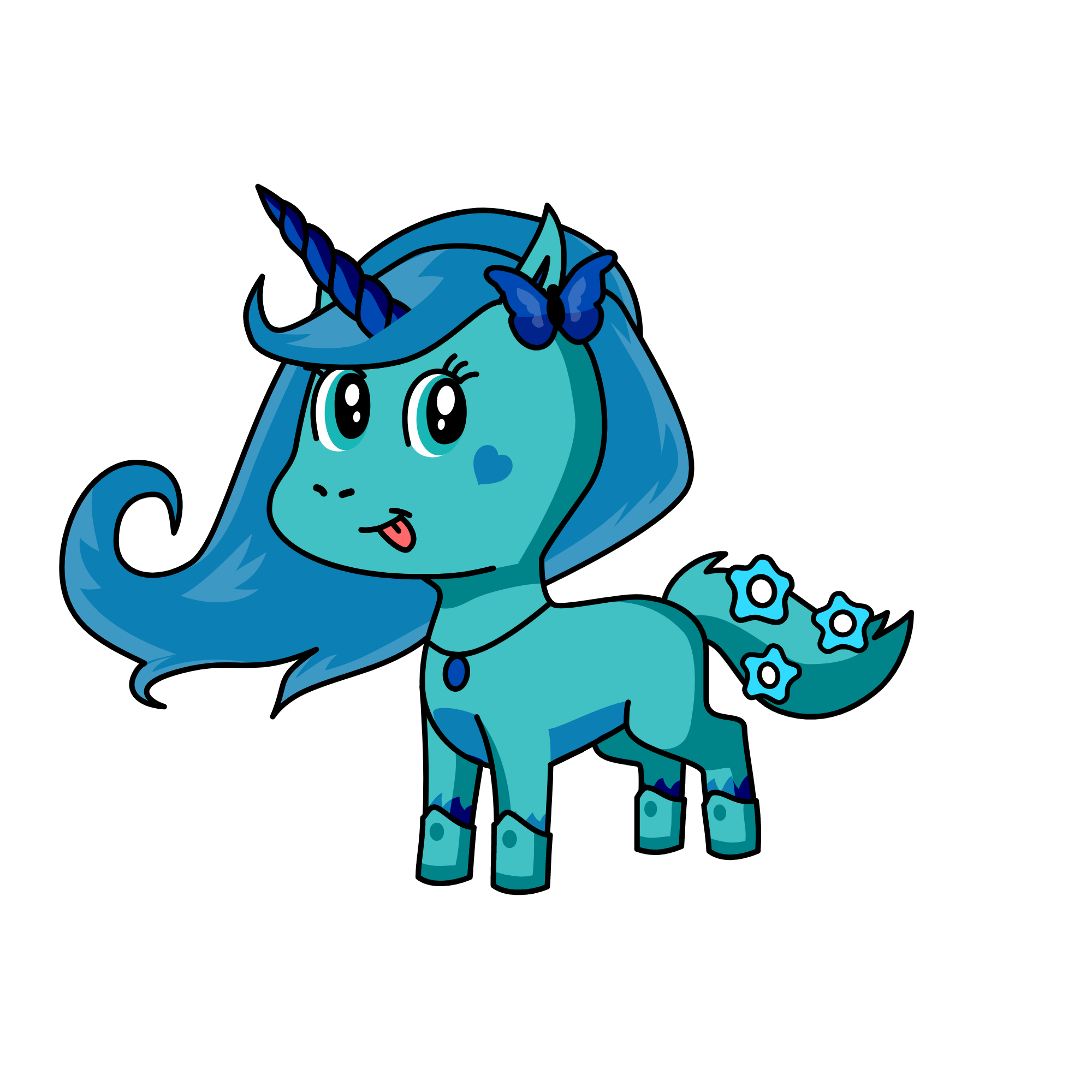 Ice, the unicorn