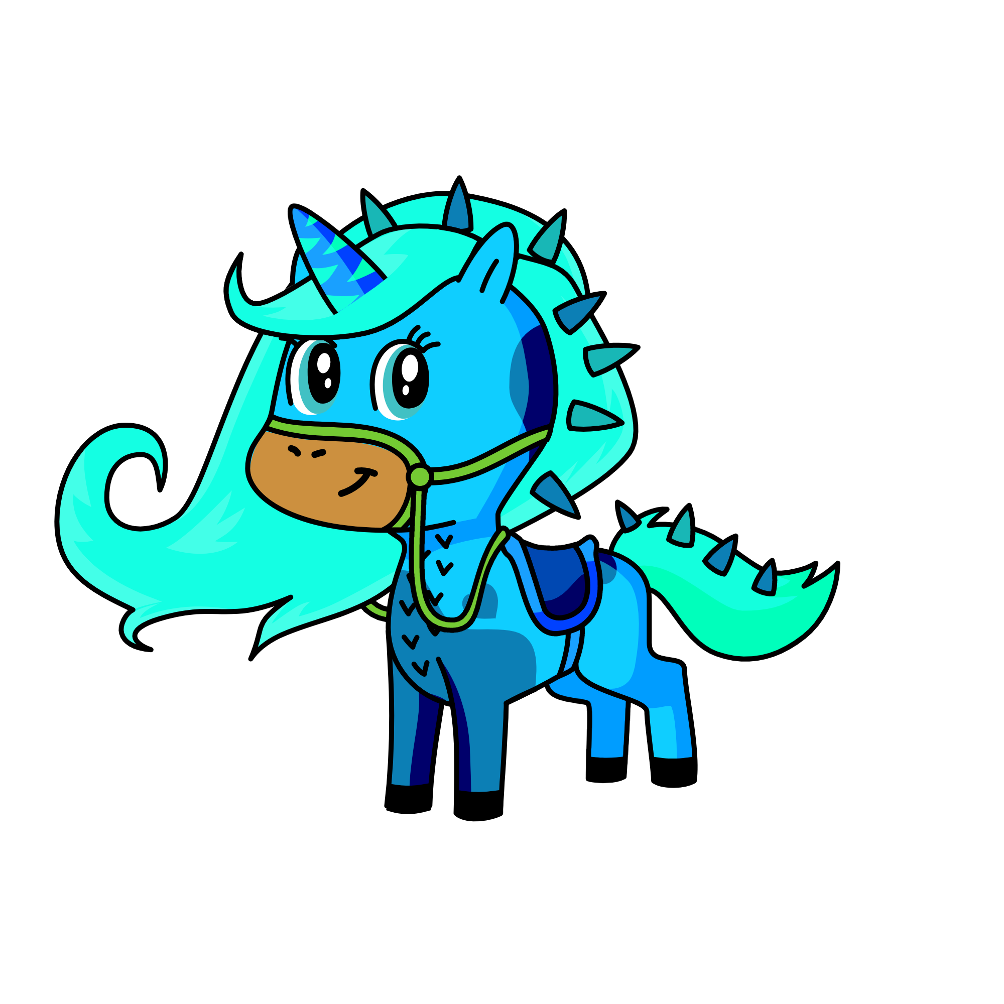 clear ice, the unicorn