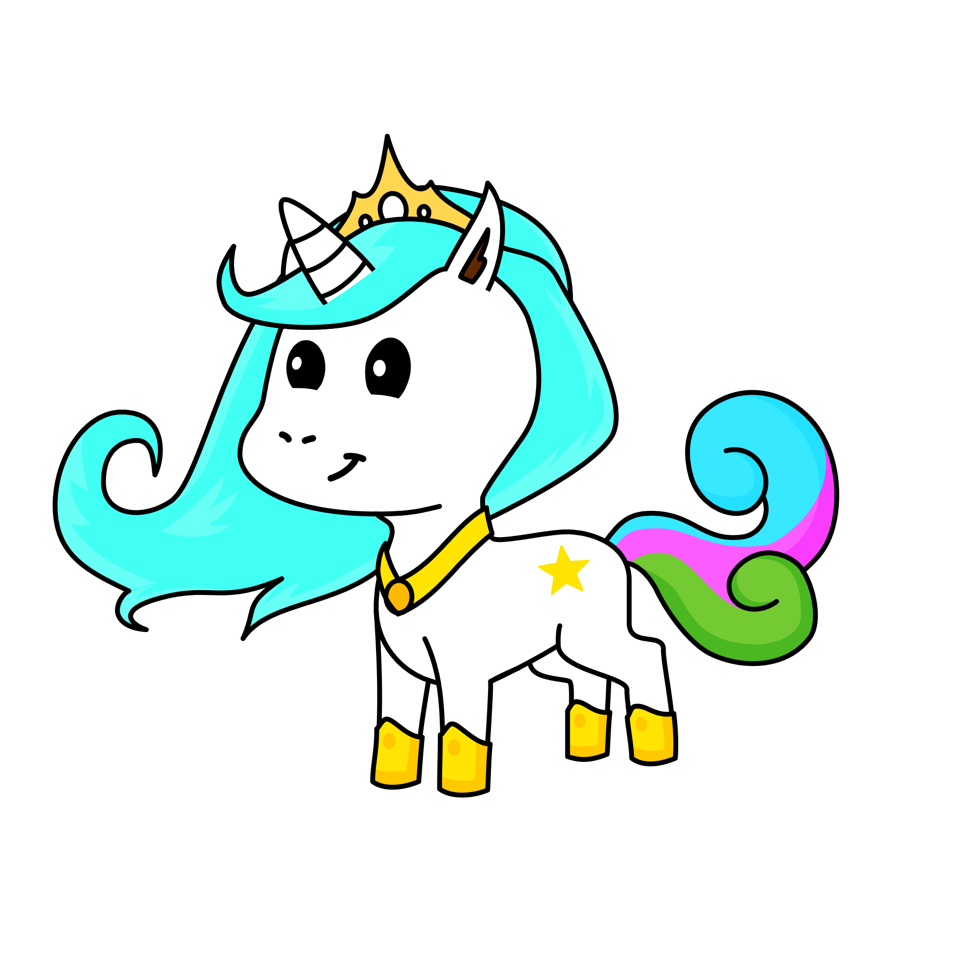 Princess celestia, the unicorn