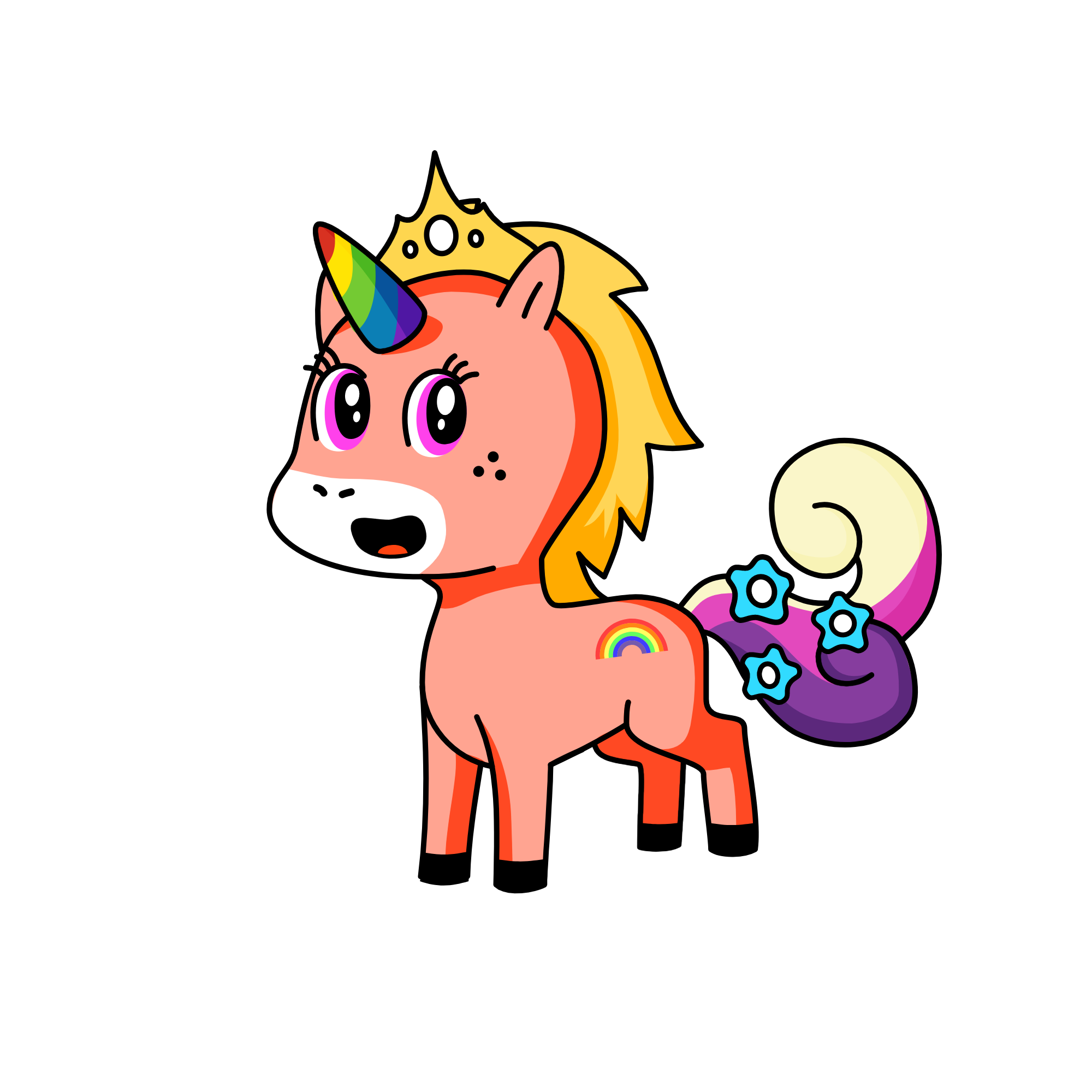 PRINCESS, the unicorn