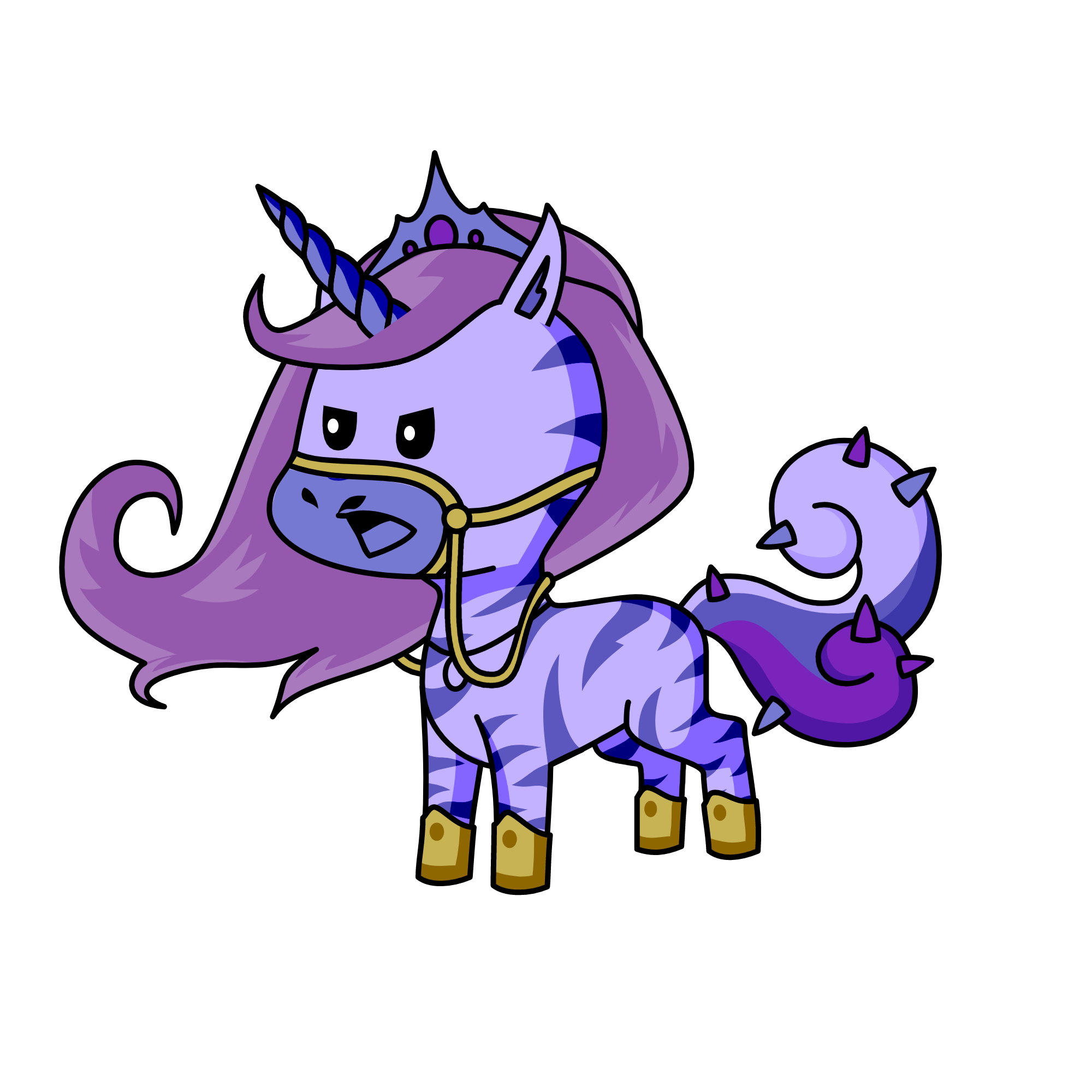 Midnight, the unicorn