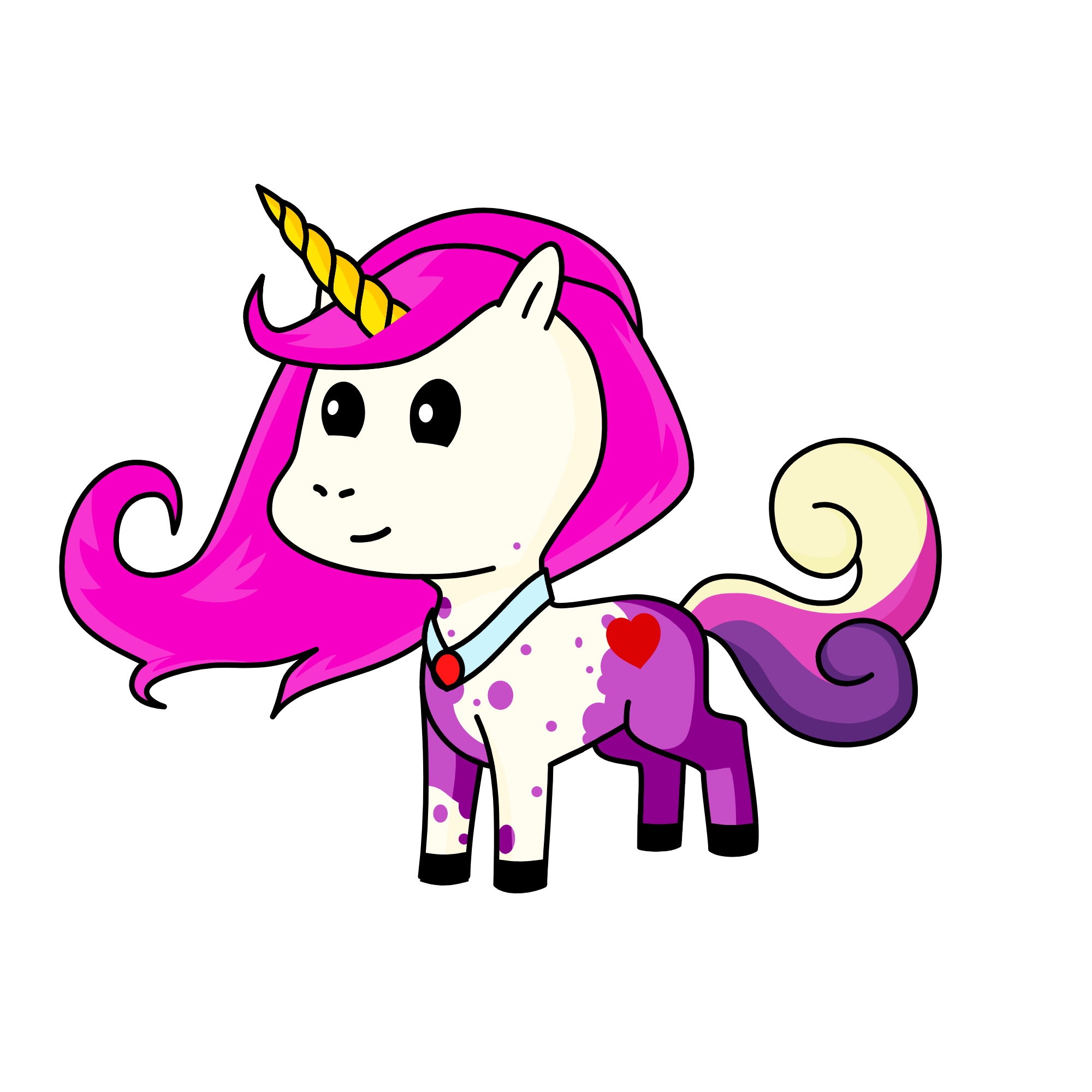 Shine, the unicorn