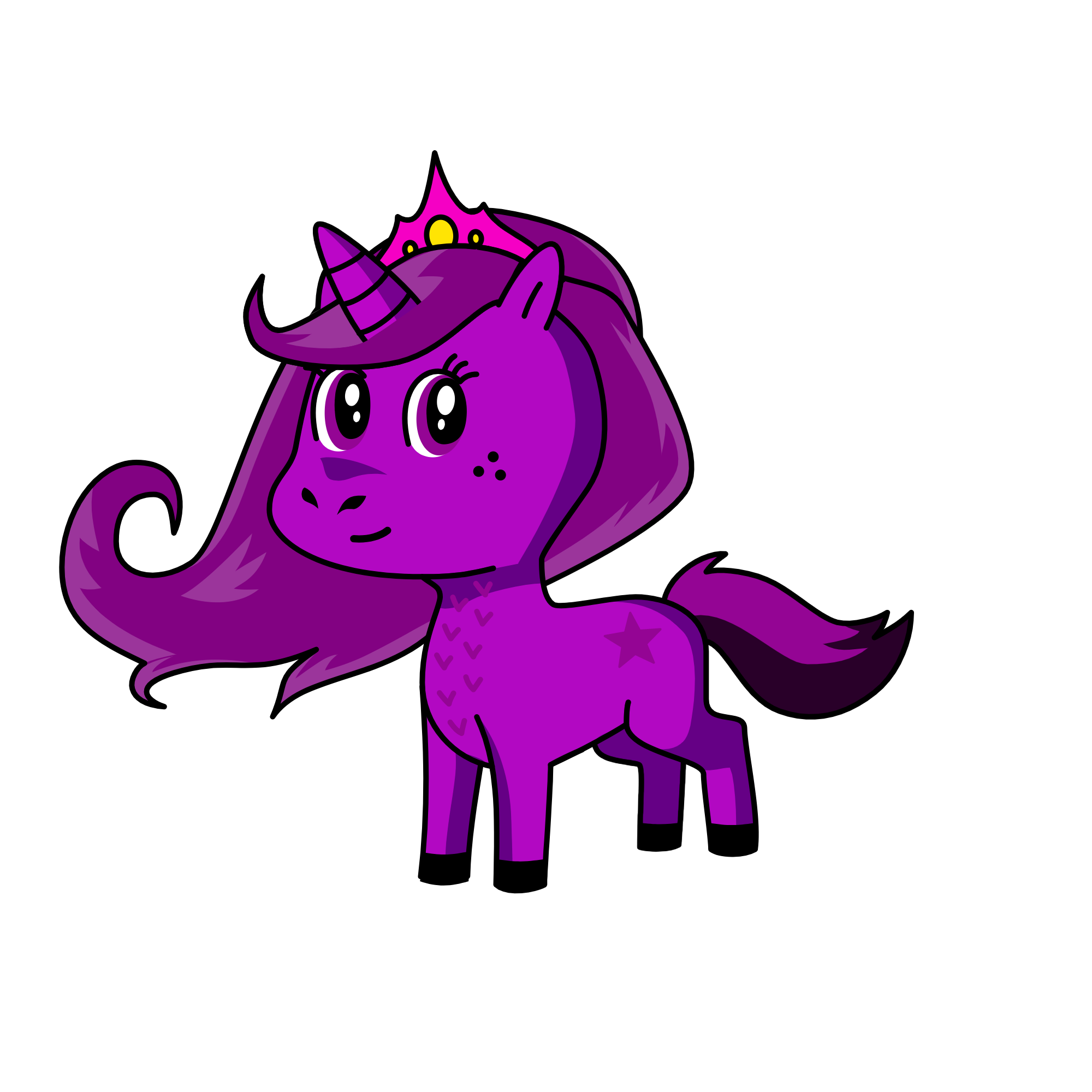 nightsky, the unicorn