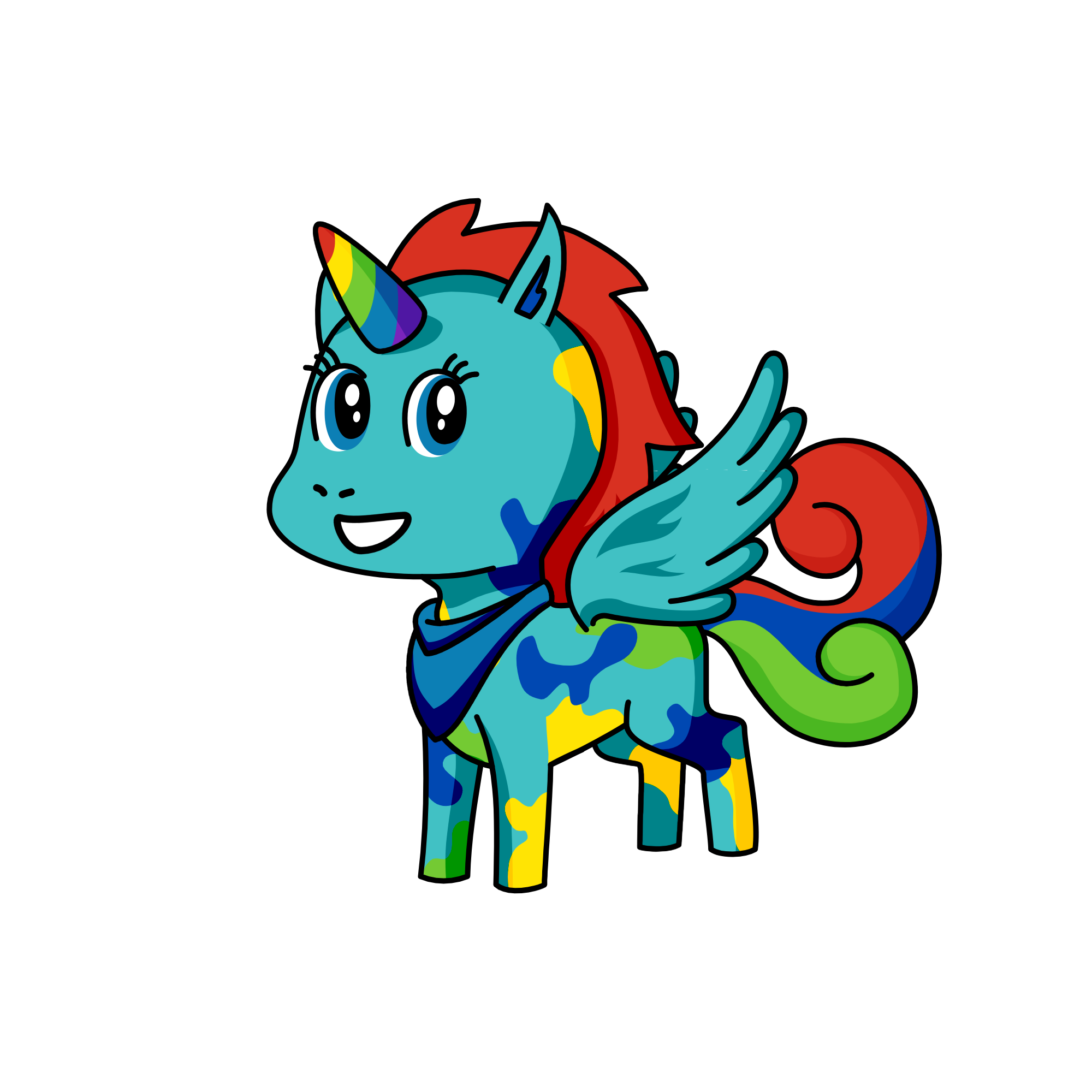 haghekih msamn , the unicorn