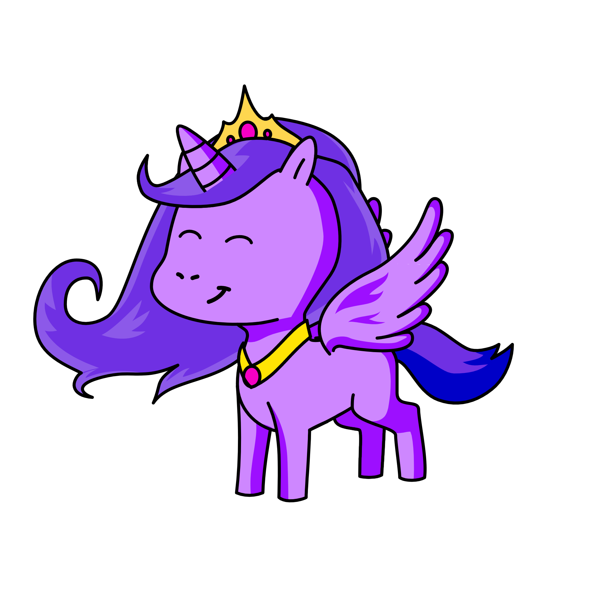 Princess Twilight Sparcle, the unicorn