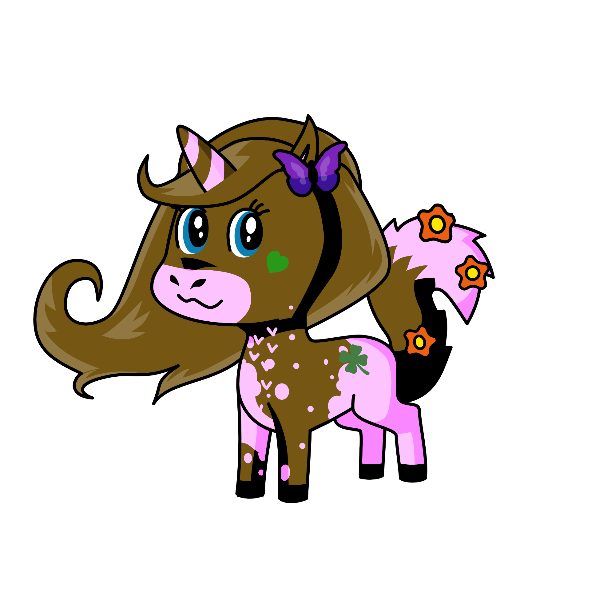 Miss Choclate Marmalade, the unicorn