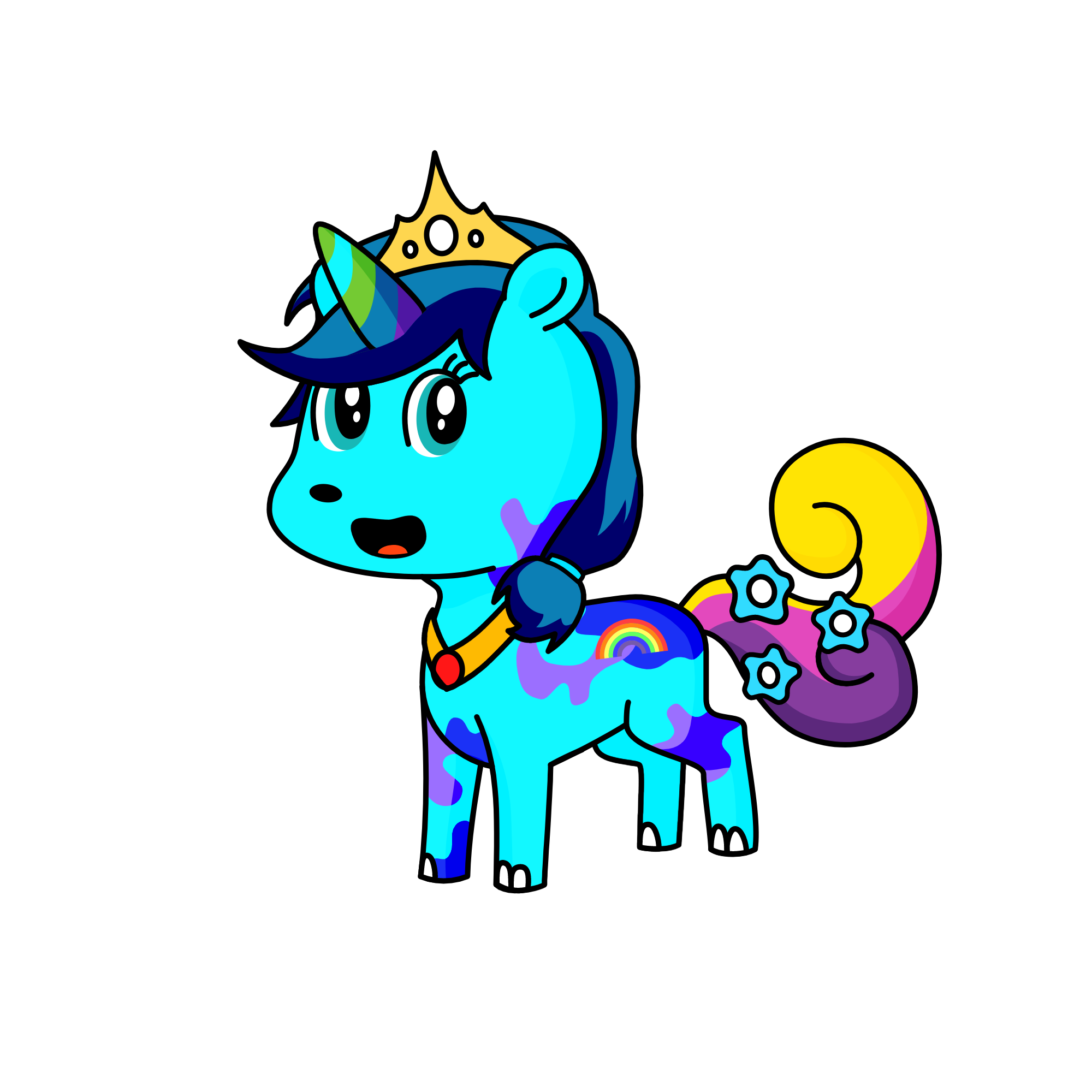 Night Unicorn, the unicorn