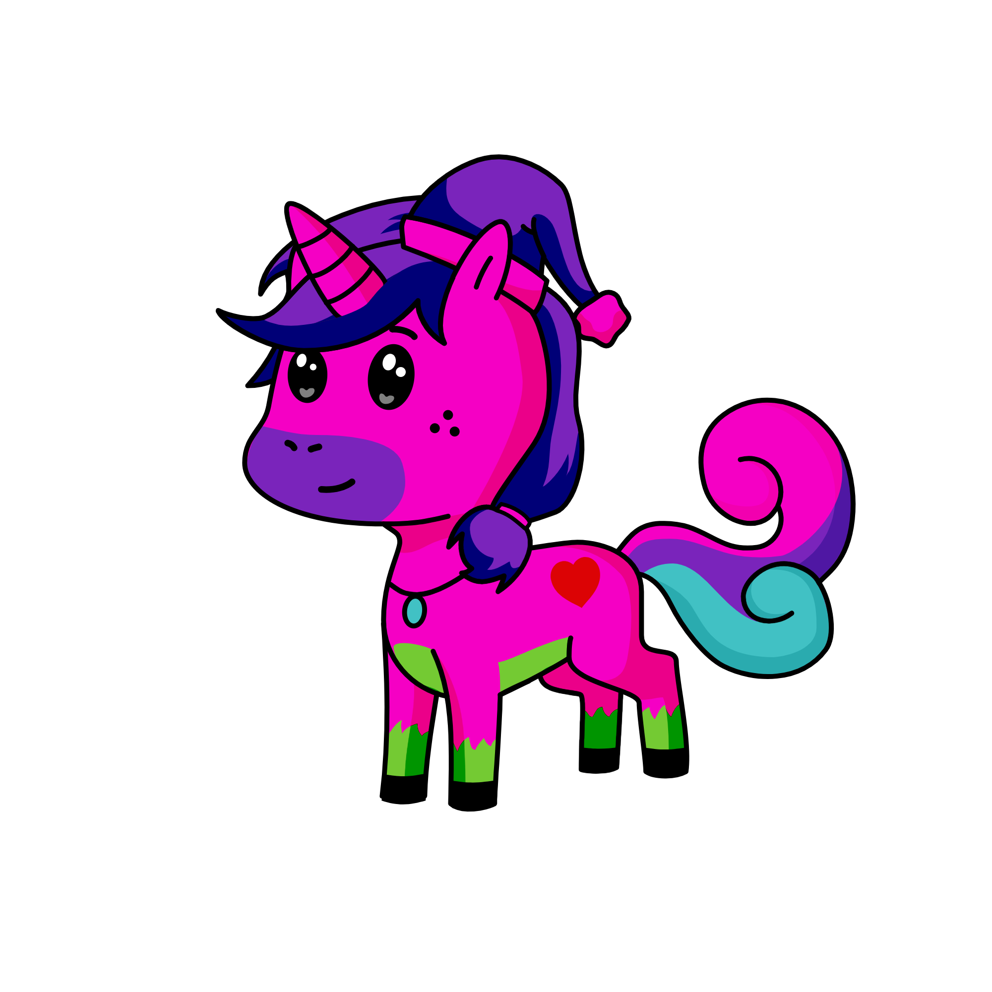 little sis, the unicorn