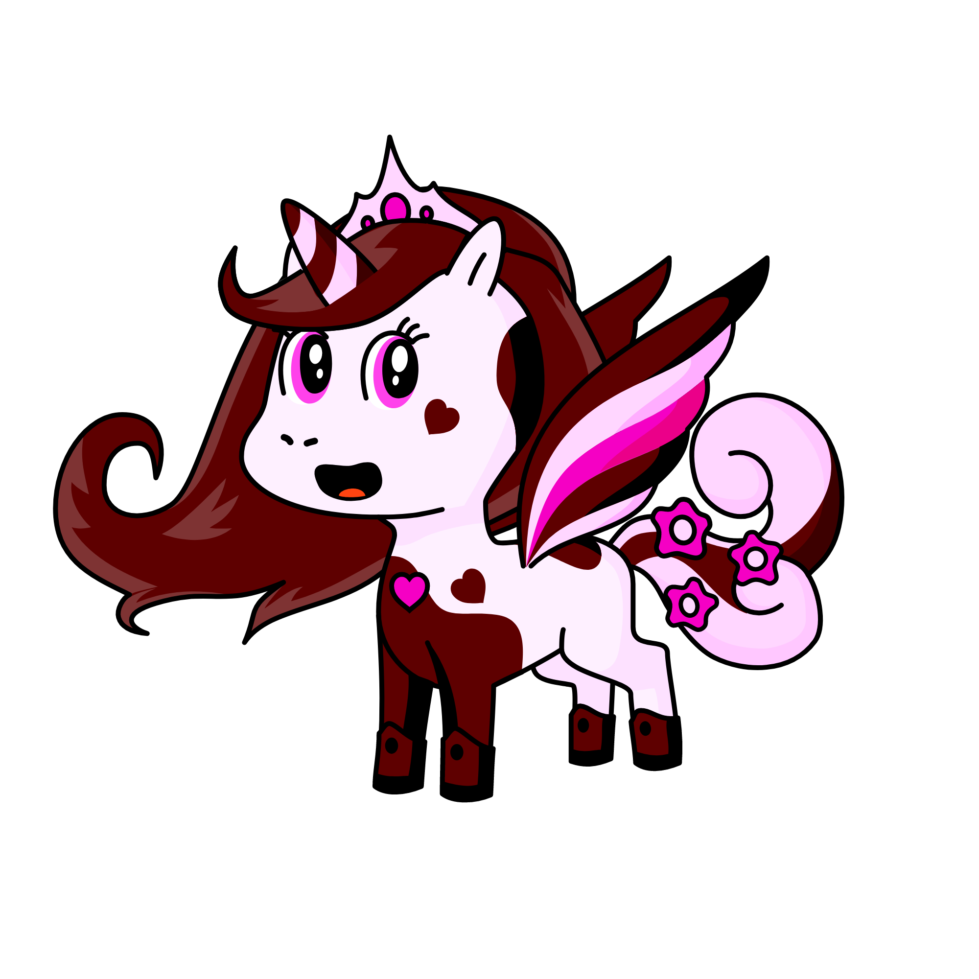 Rainha dos sorvetes , the unicorn