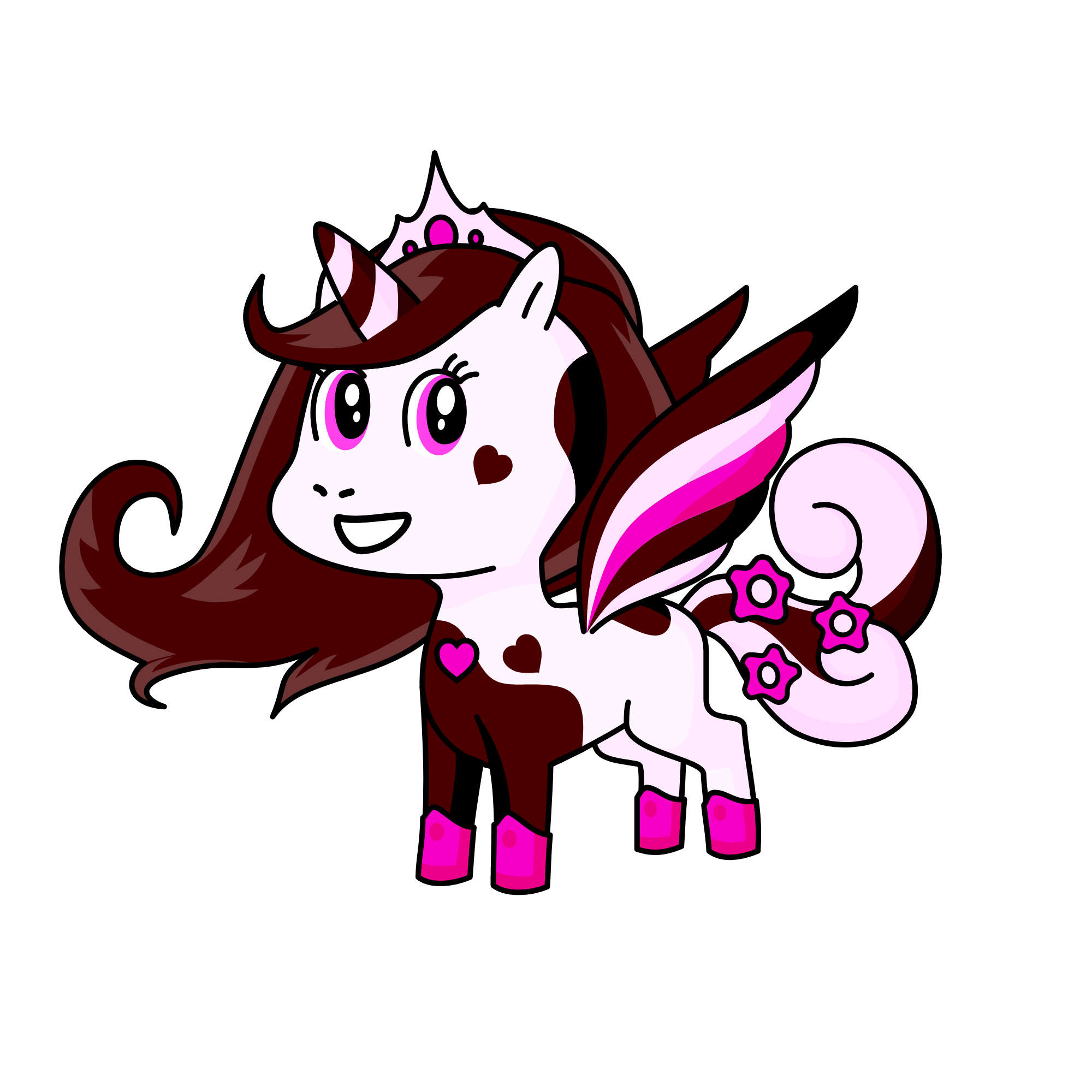 Princesa dos sorvetes , the unicorn