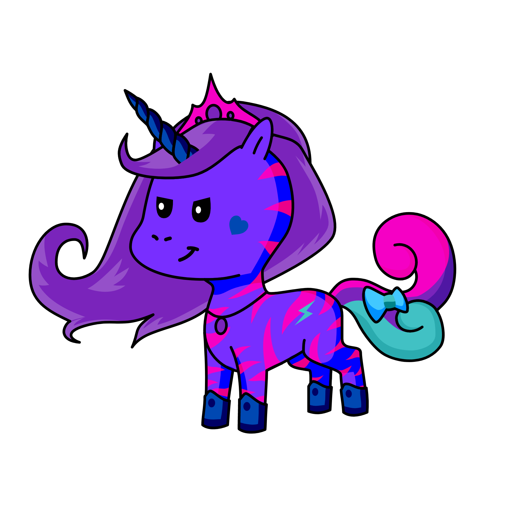 queeny, the unicorn