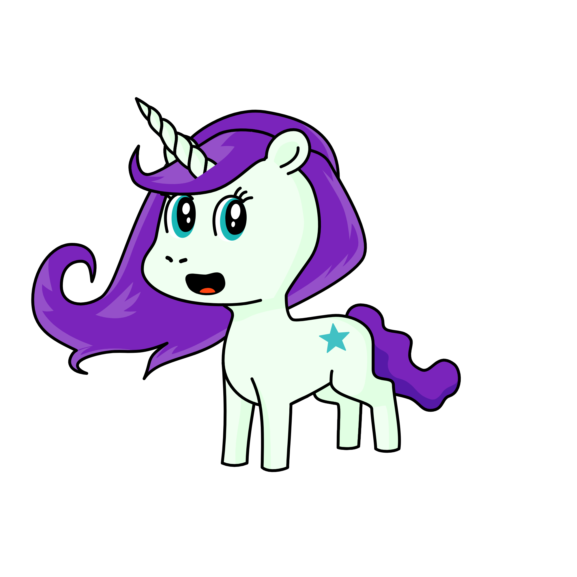 rarity, the unicorn