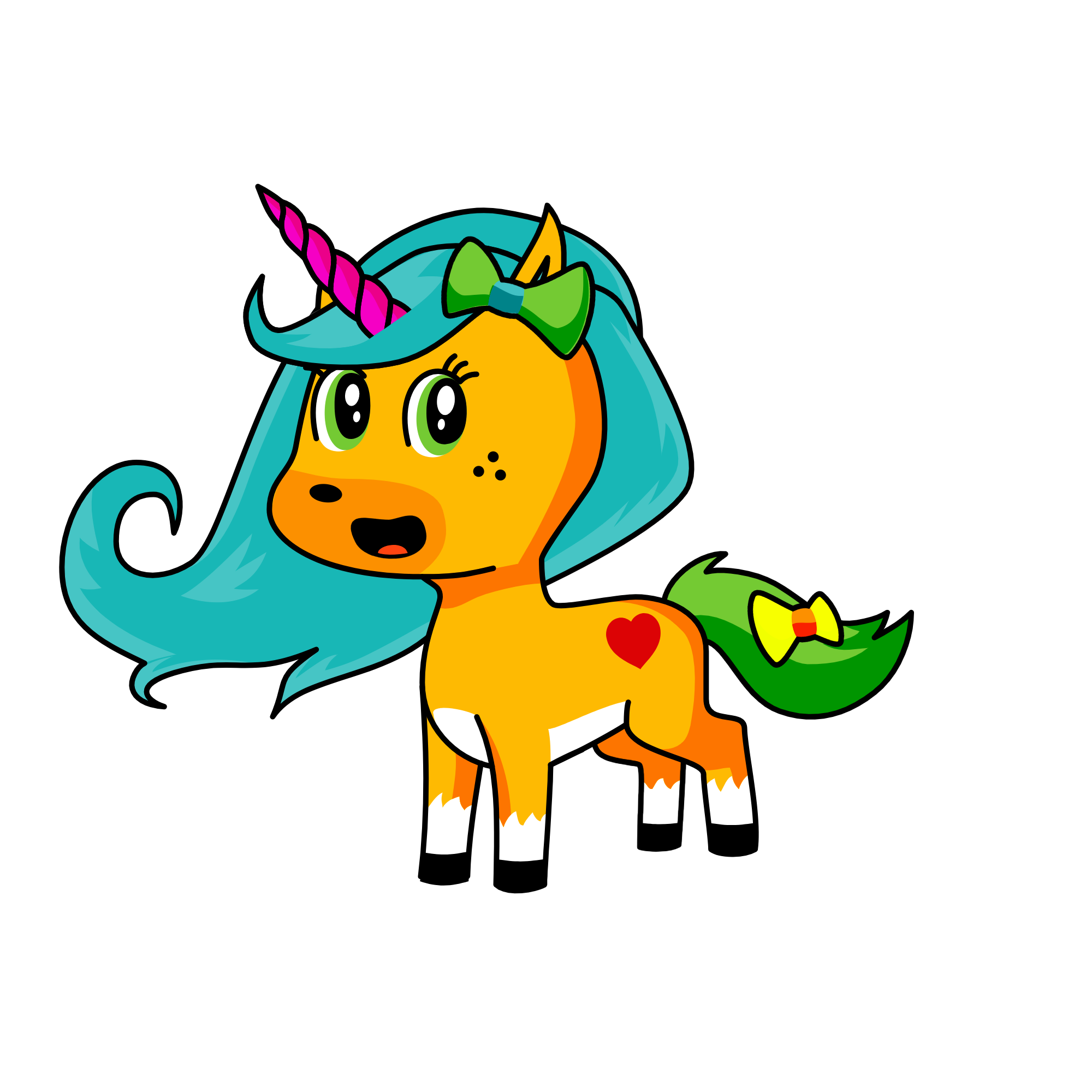 Sky Princess, the unicorn