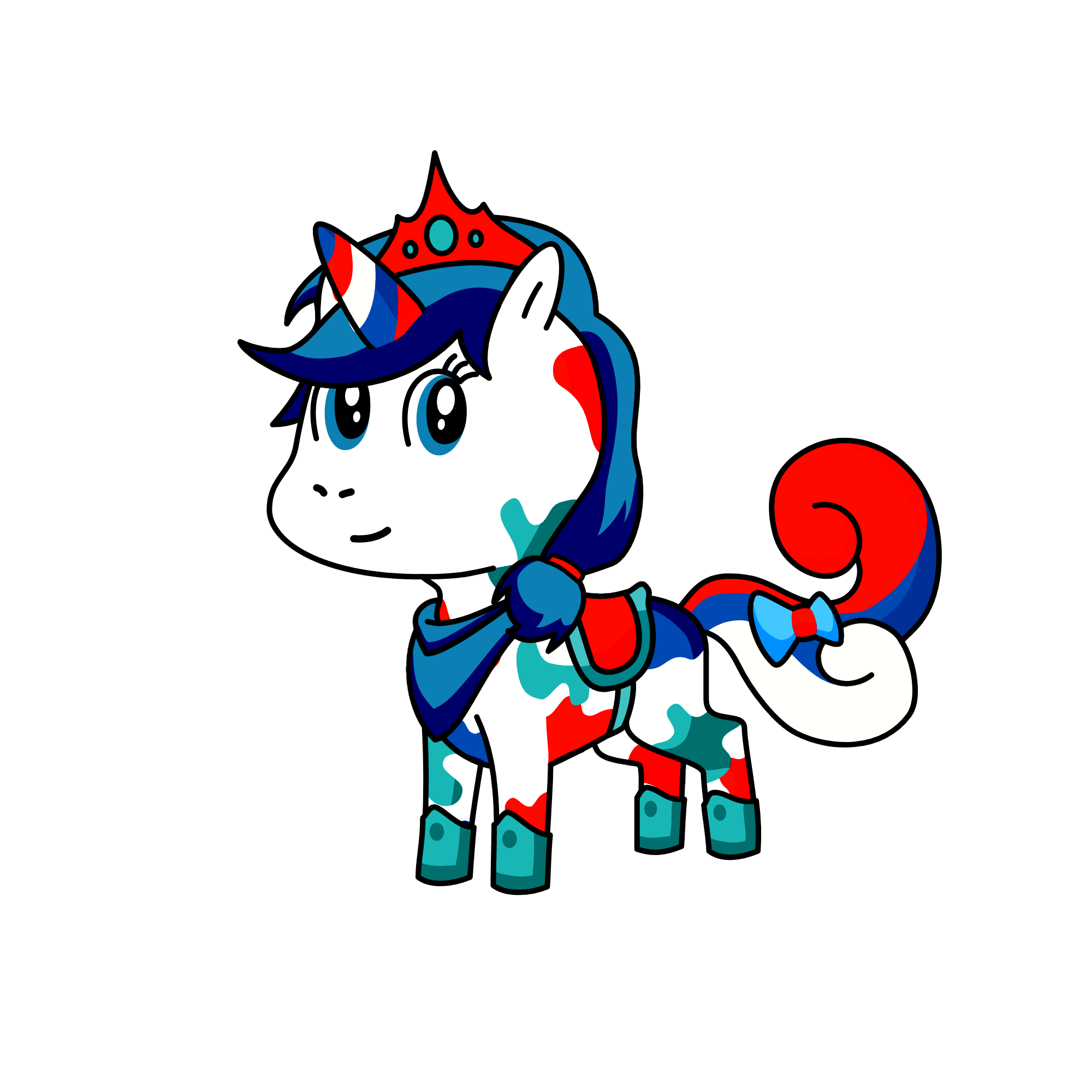 Patriotic, the unicorn