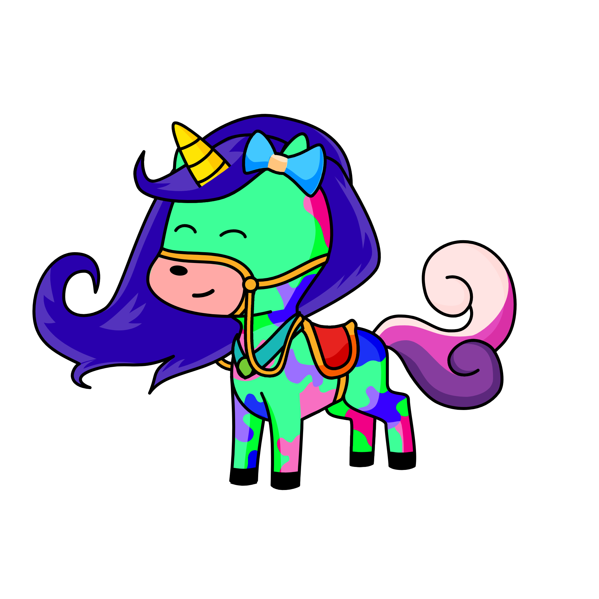 Cupcake, the unicorn
