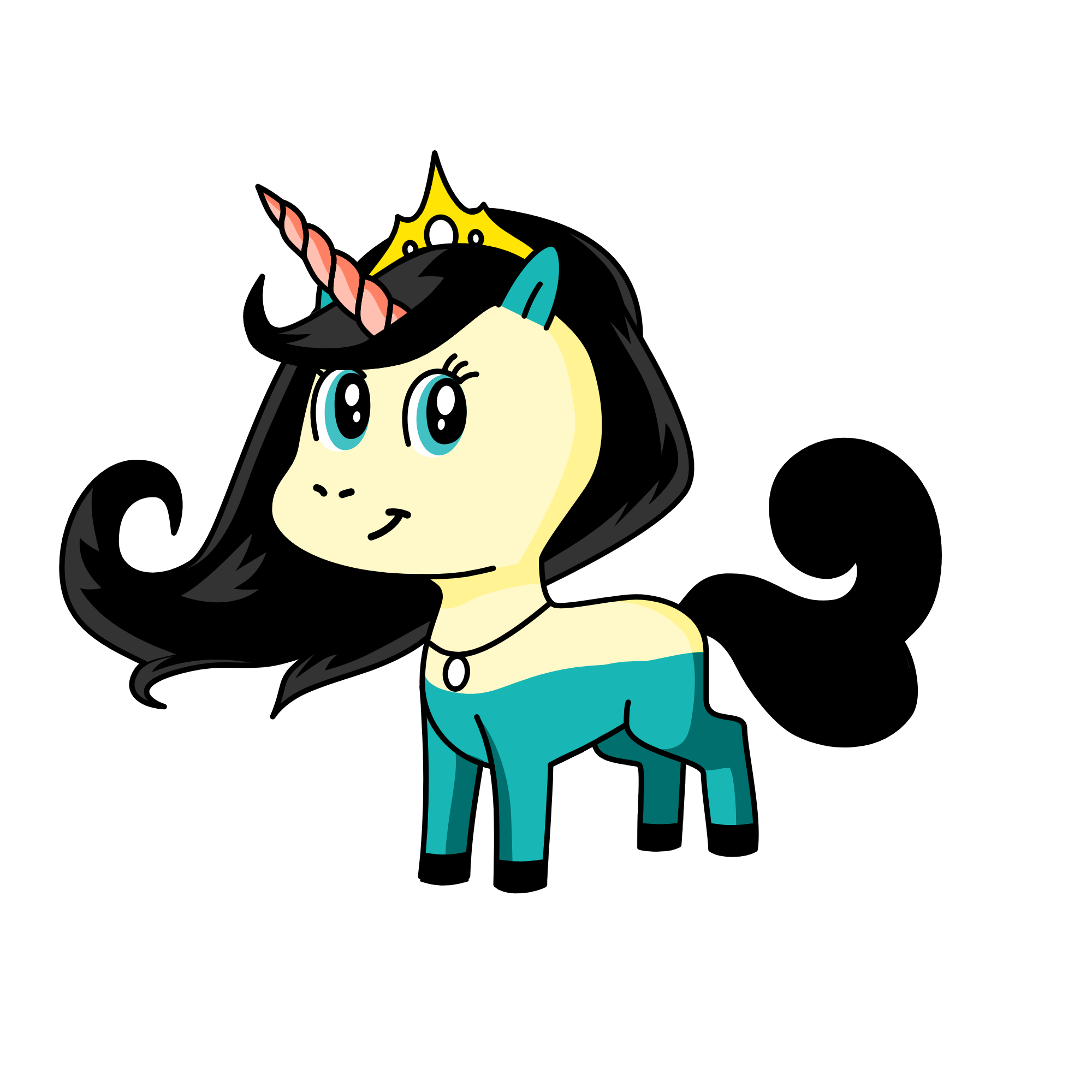 Jasmine, the unicorn