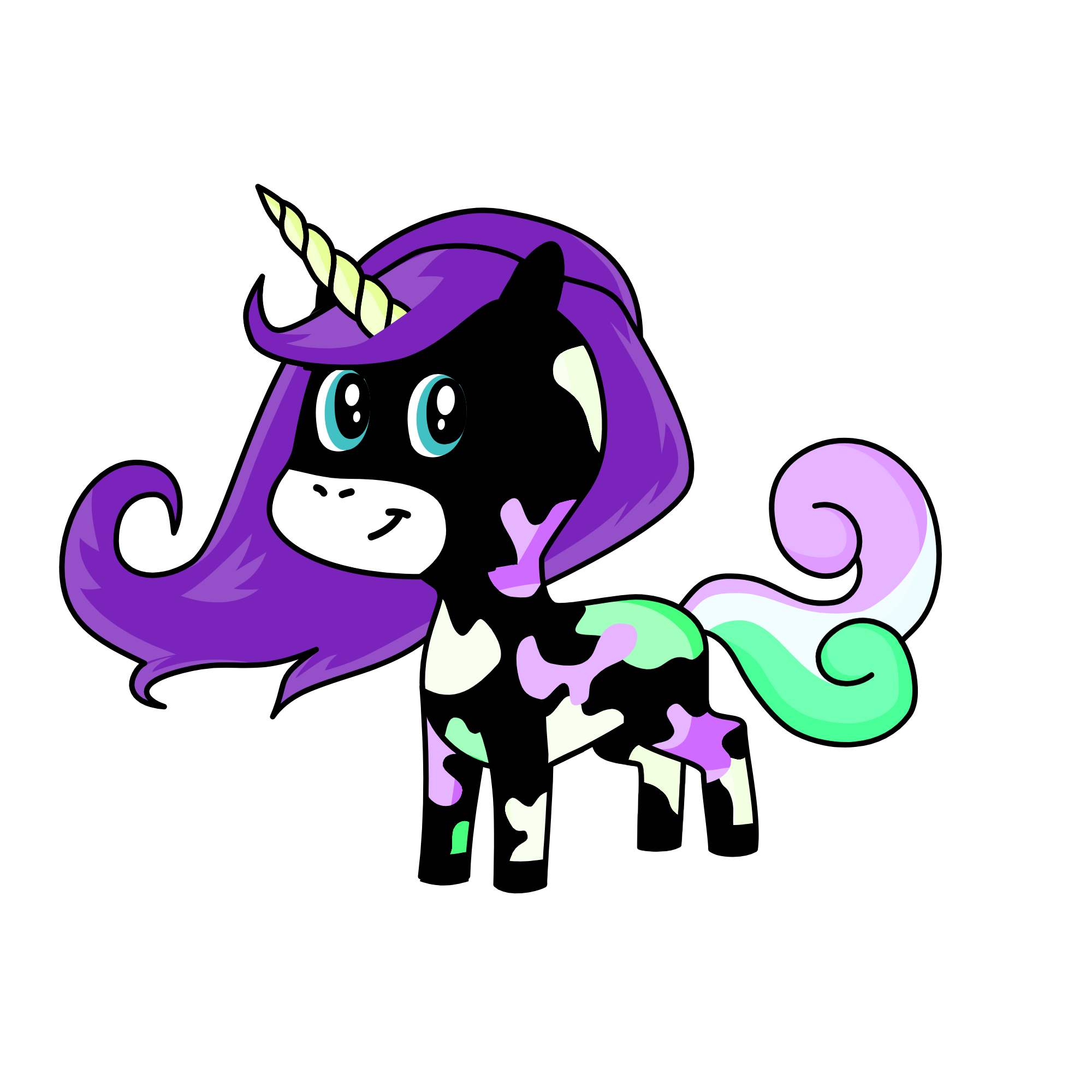 Midnight, the unicorn