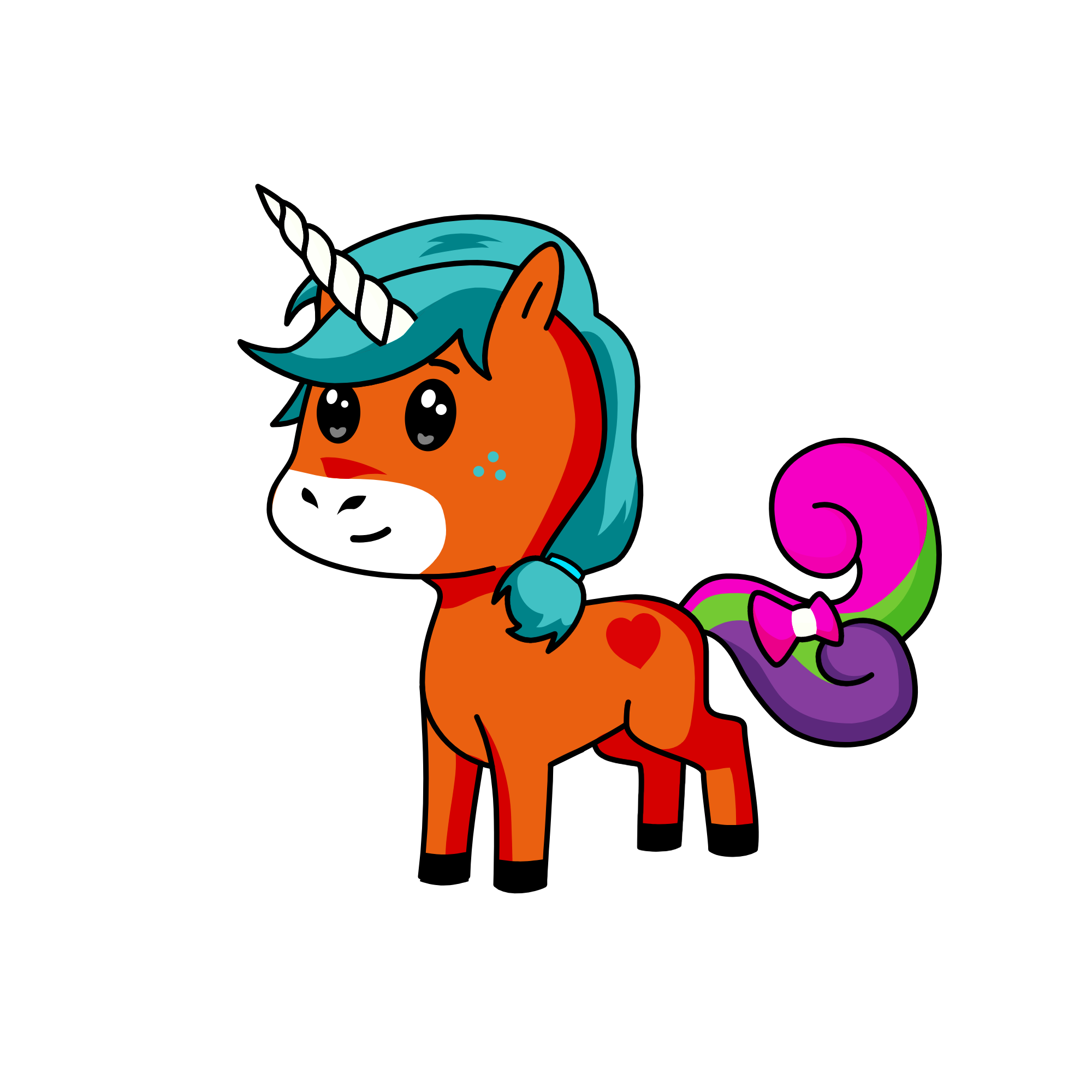 Leafy, the unicorn