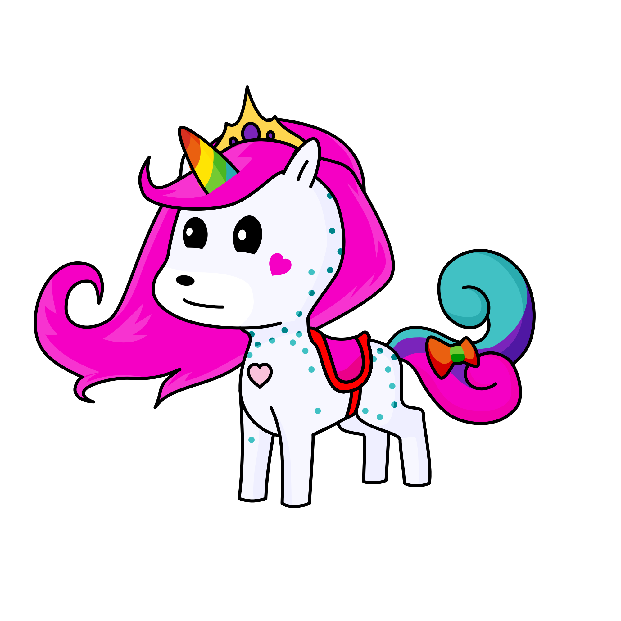 Brooky, the unicorn