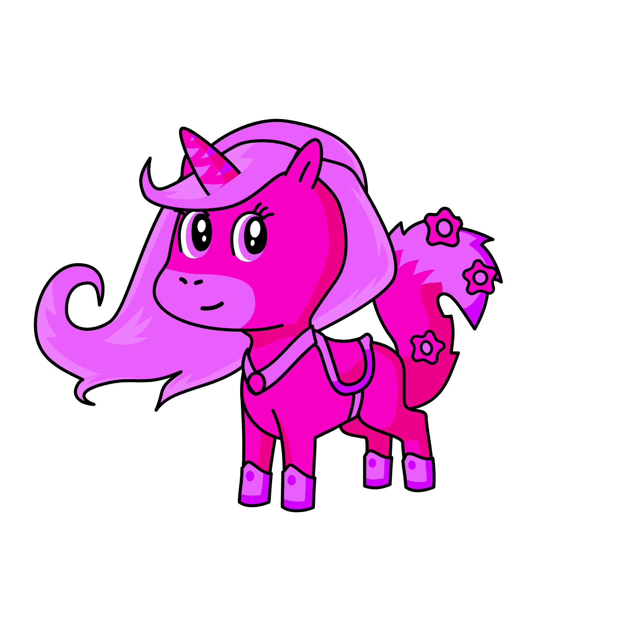 Luna, the unicorn