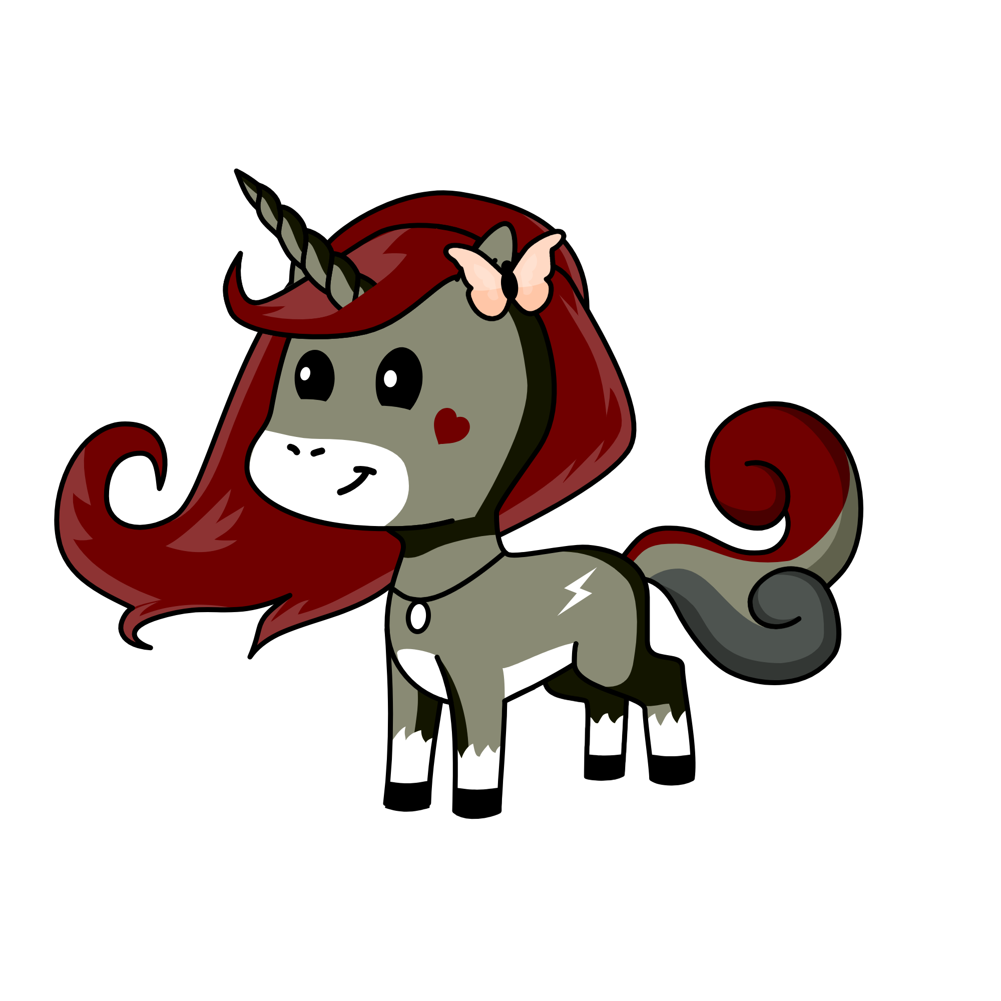 Maya, the unicorn