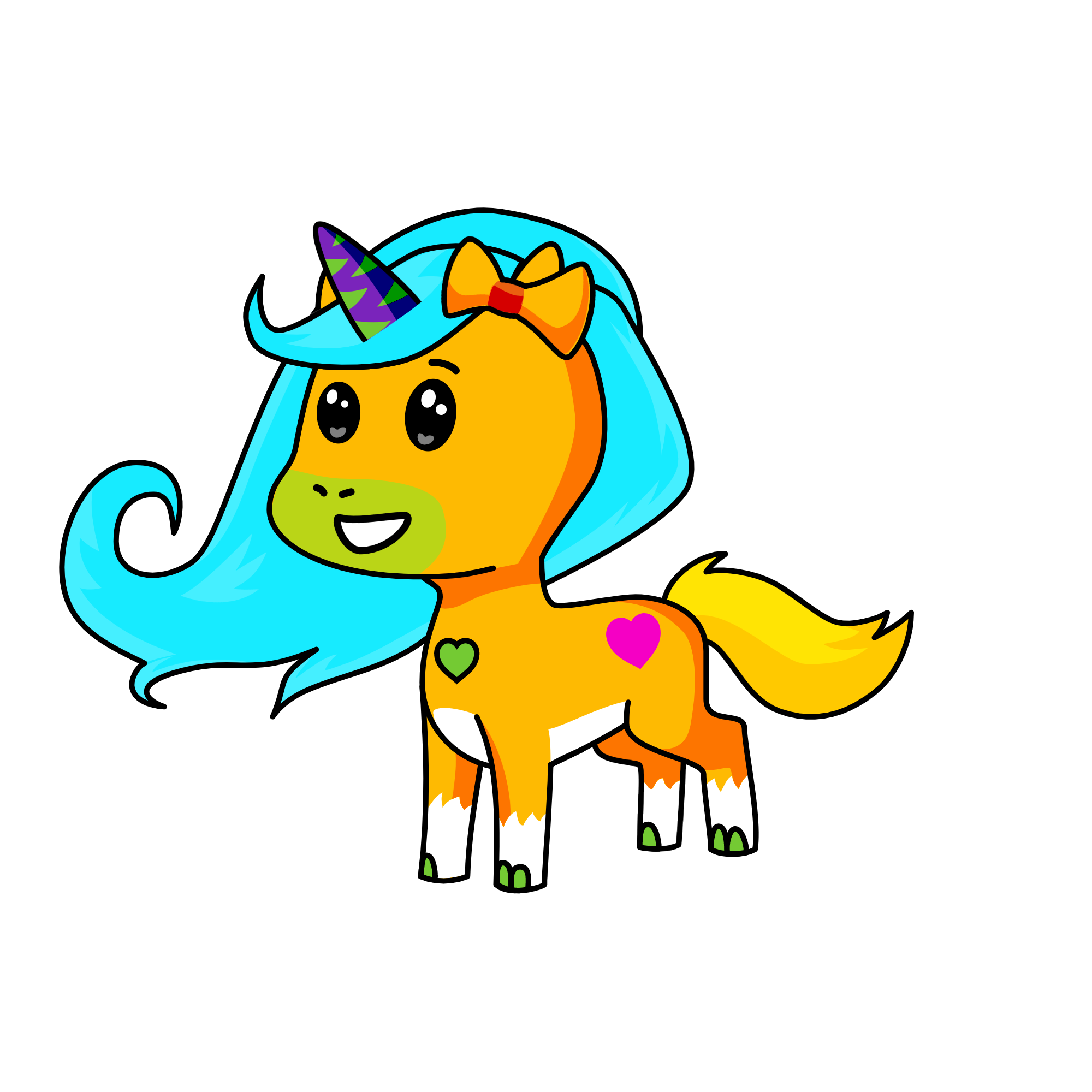 qefdsdnf cxvn , the unicorn
