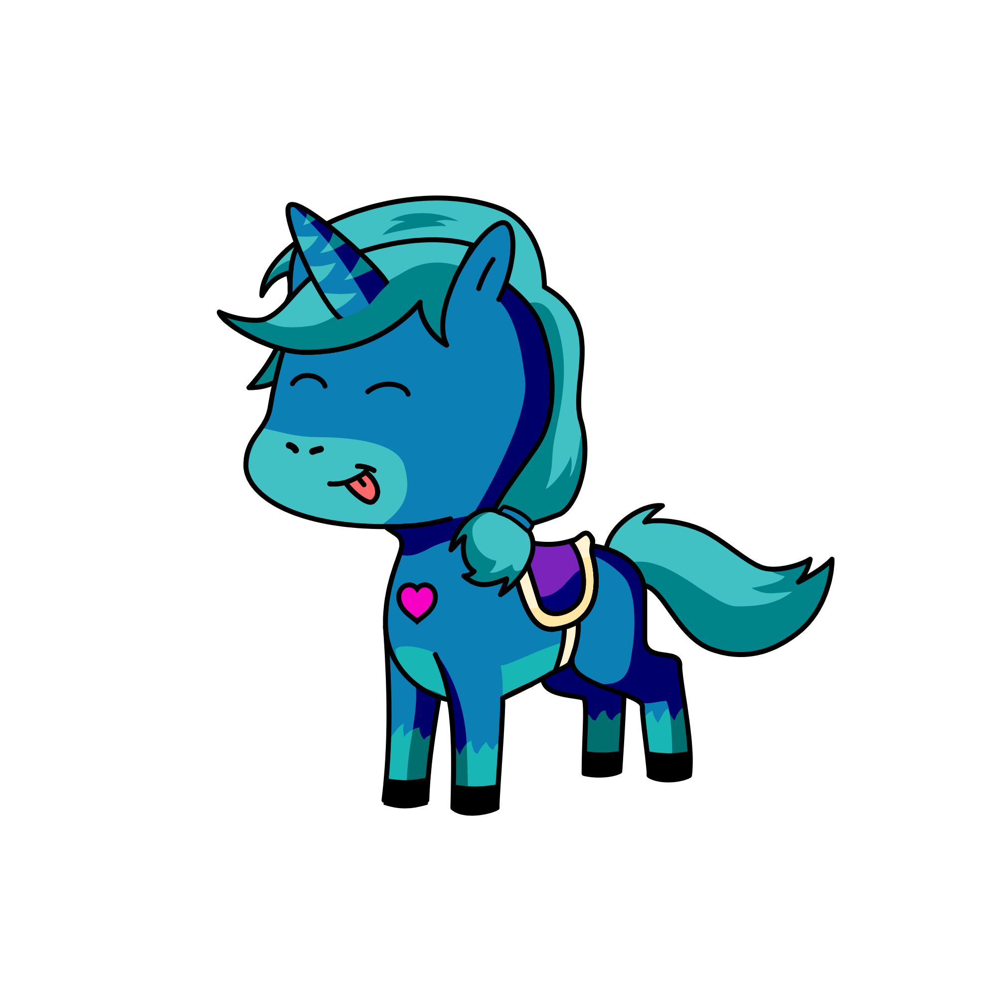 BB, the unicorn