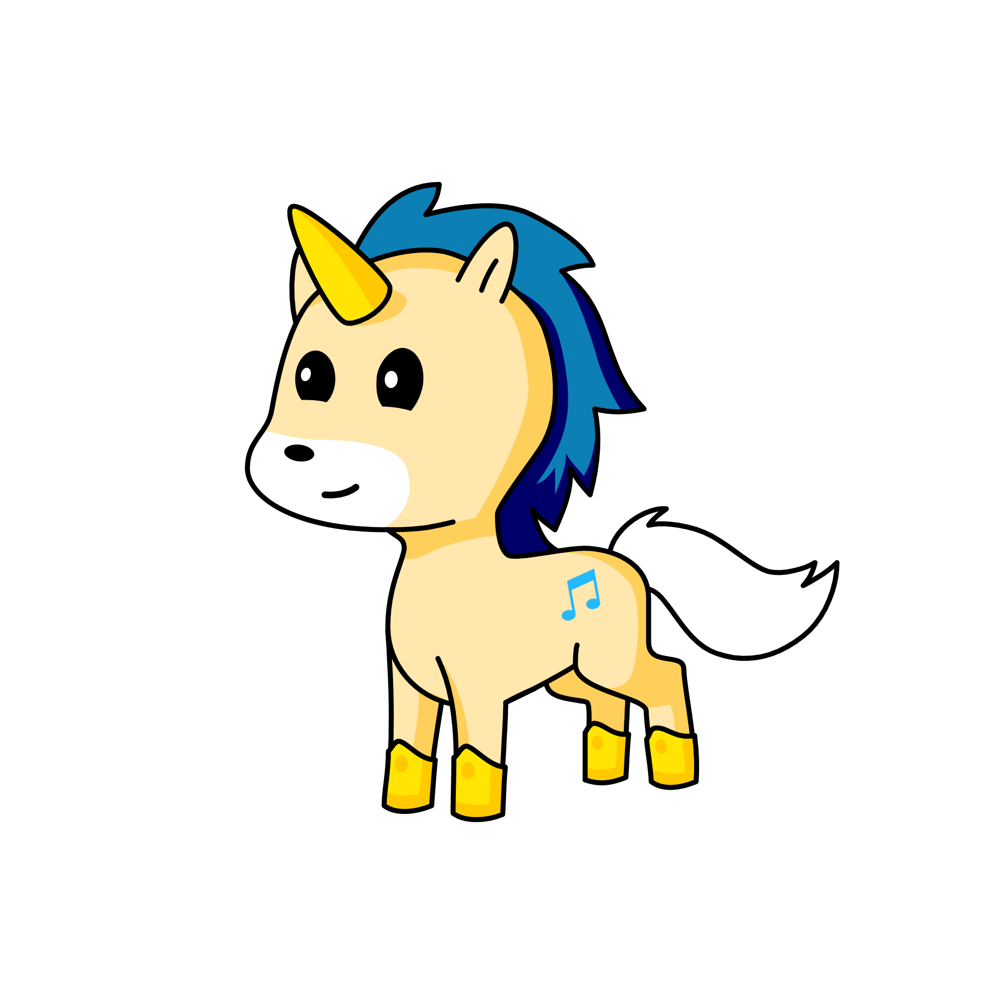 Flash, the unicorn