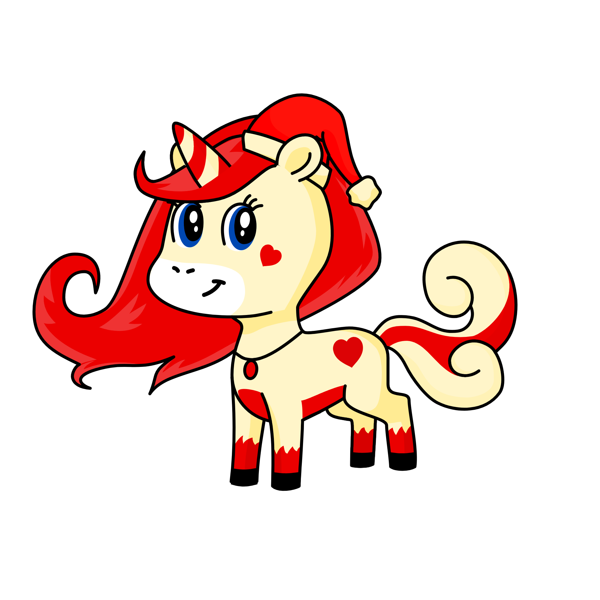 christmas, the unicorn