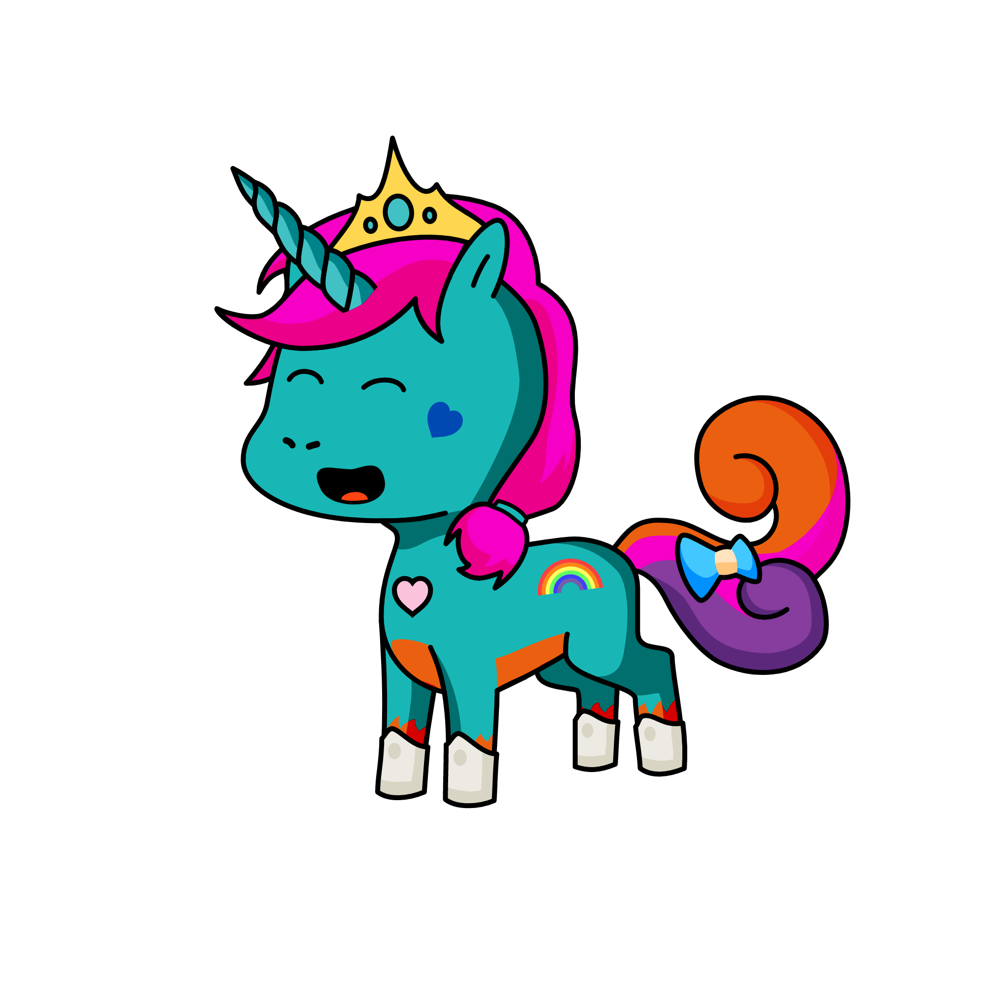 beautiful, the unicorn