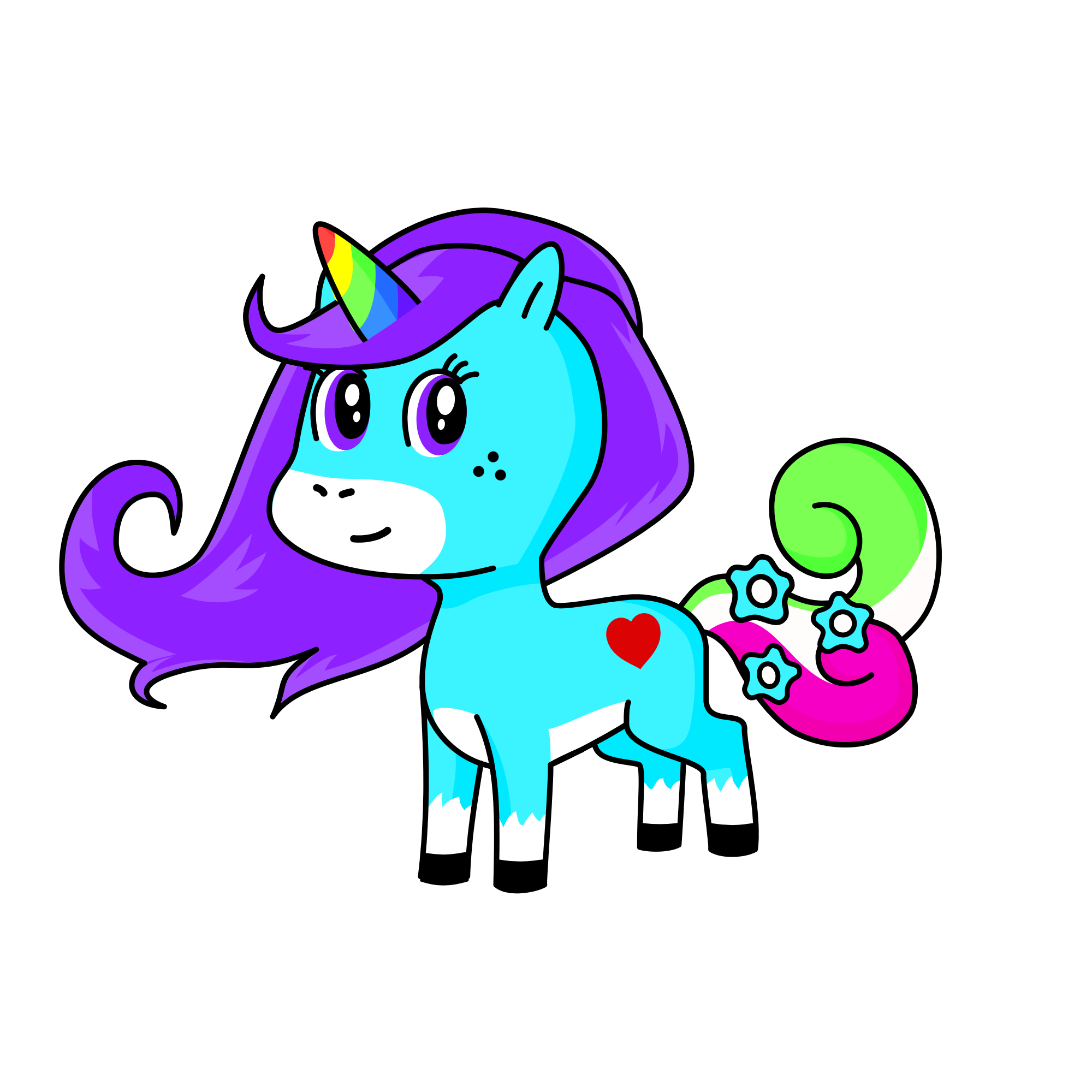 Gunball, the unicorn